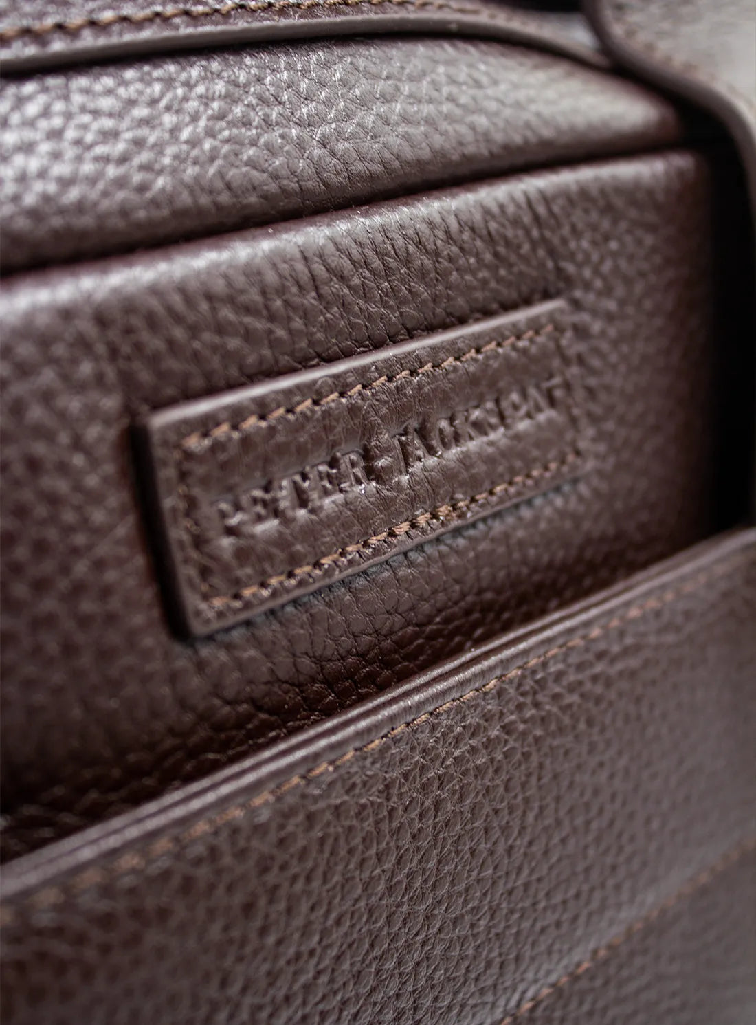 Aldo Brown Leather Briefcase