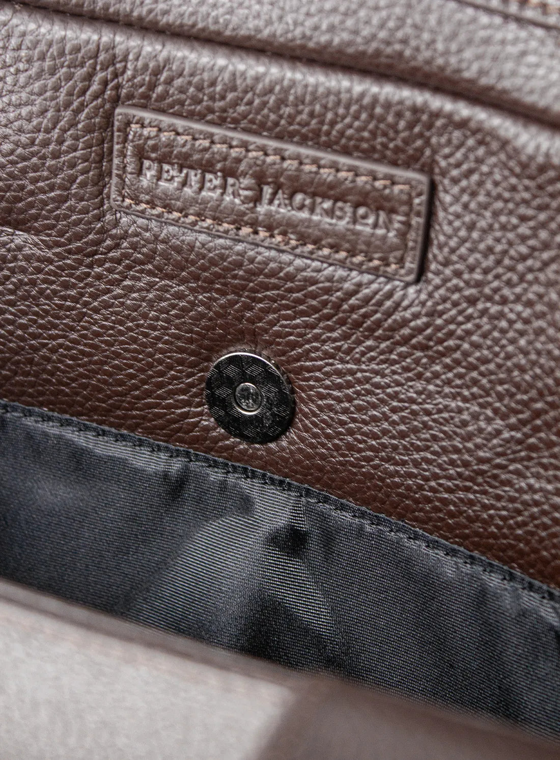 Aldo Brown Leather Briefcase