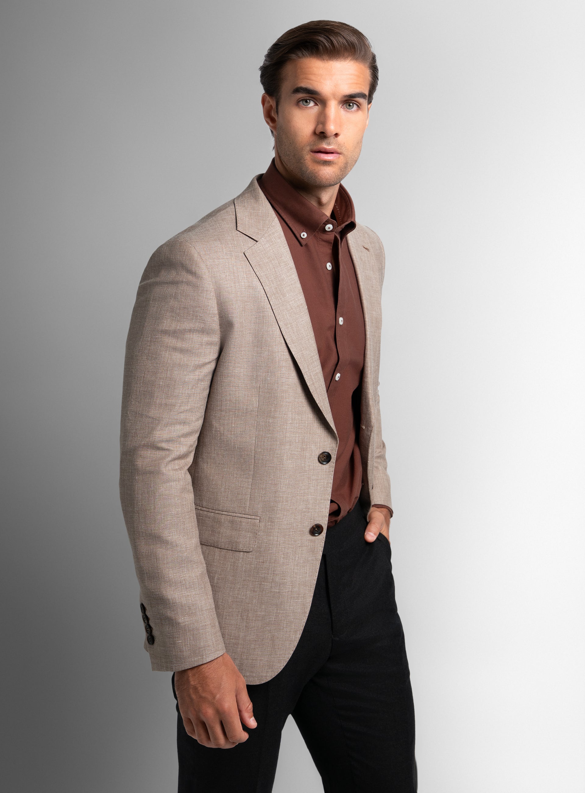 Vito Champagne Beige Sport Jacket