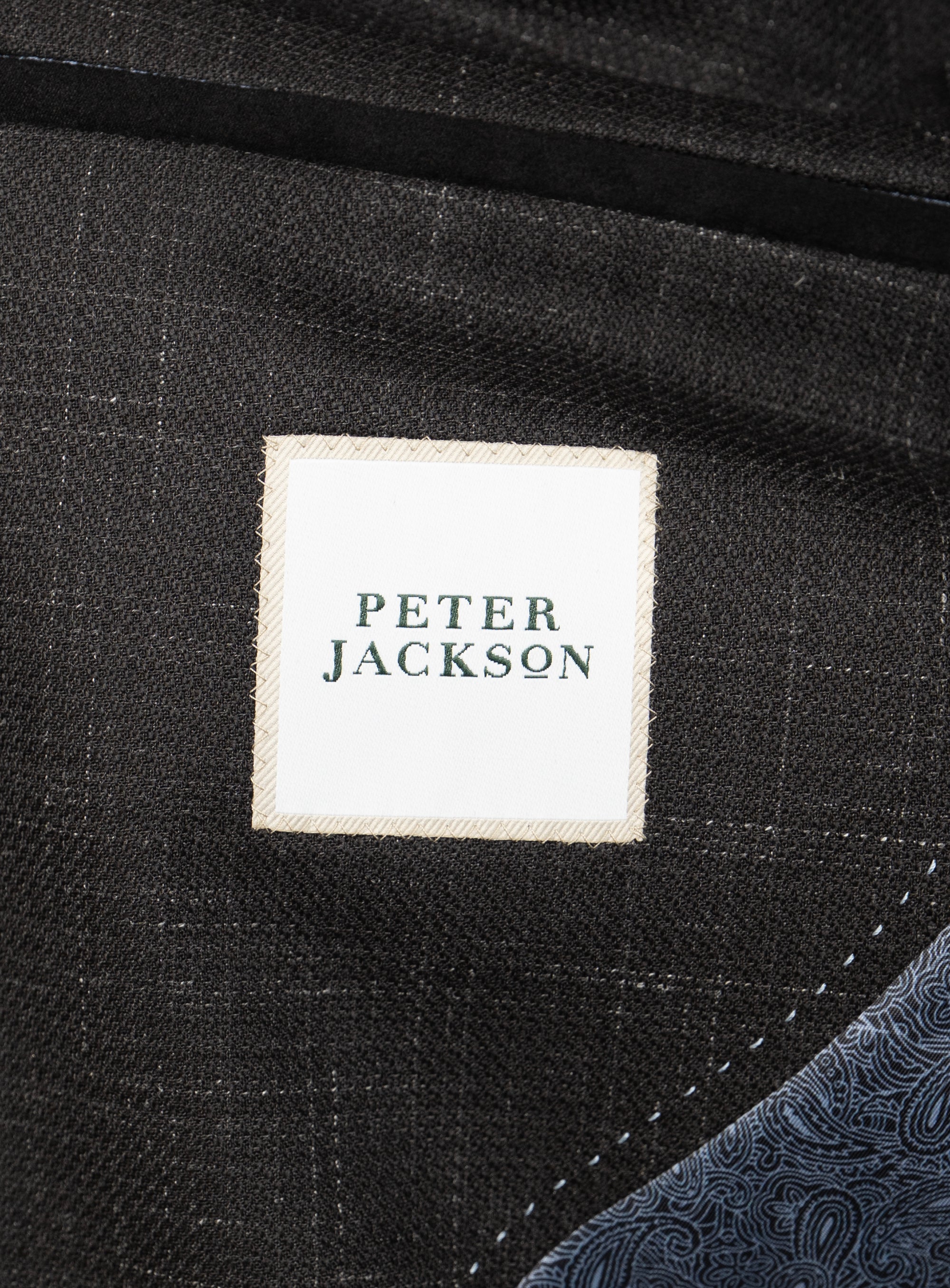 Vitale Flecked Black Sport Jacket