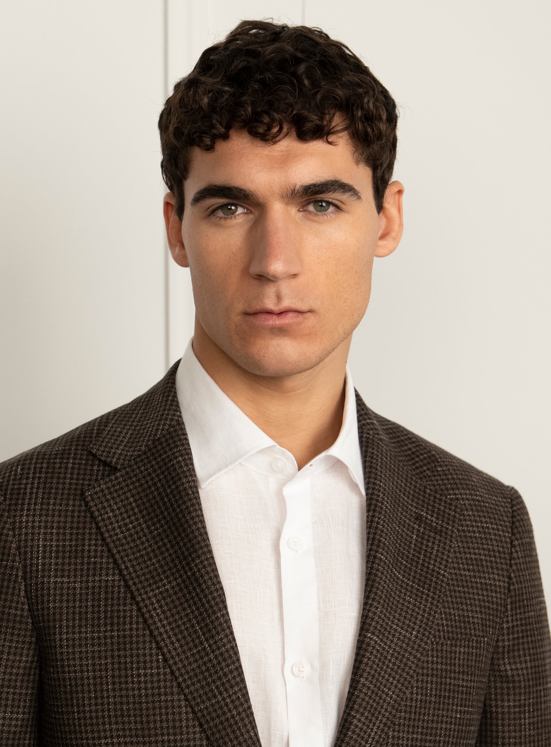 Vitale Houndstooth Brown Sport Jacket