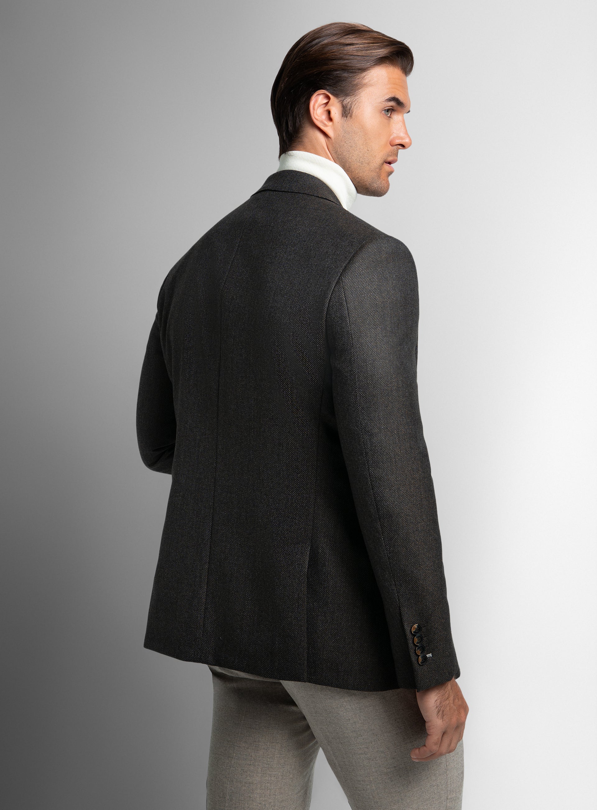 Vito Birdseye Chocolate Brown Sport Jacket
