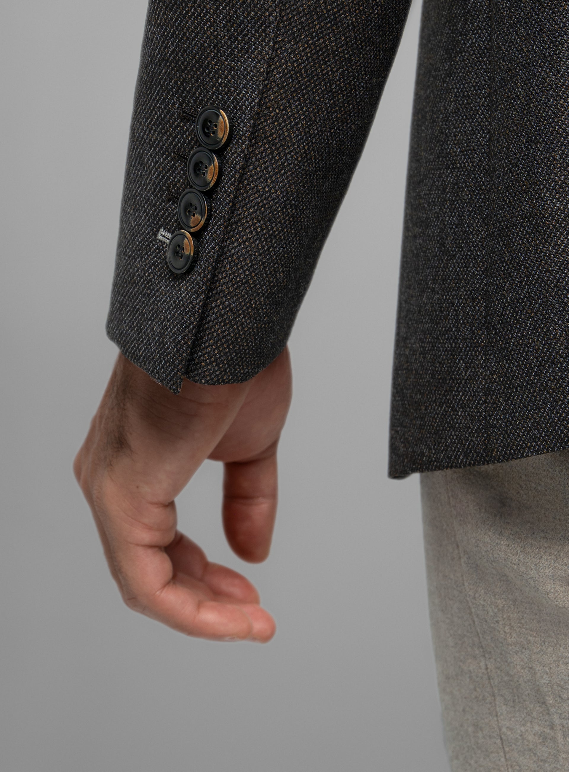 Vito Birdseye Chocolate Brown Sport Jacket