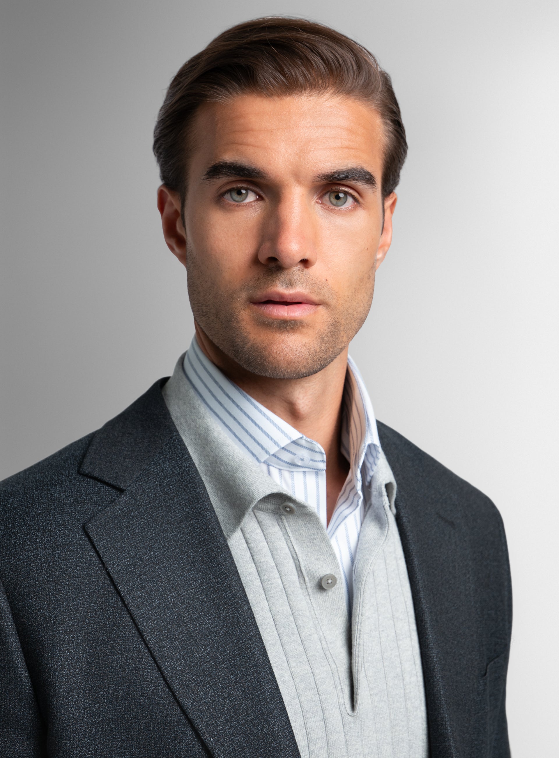 Trieste Micro Charcoal Sport Jacket
