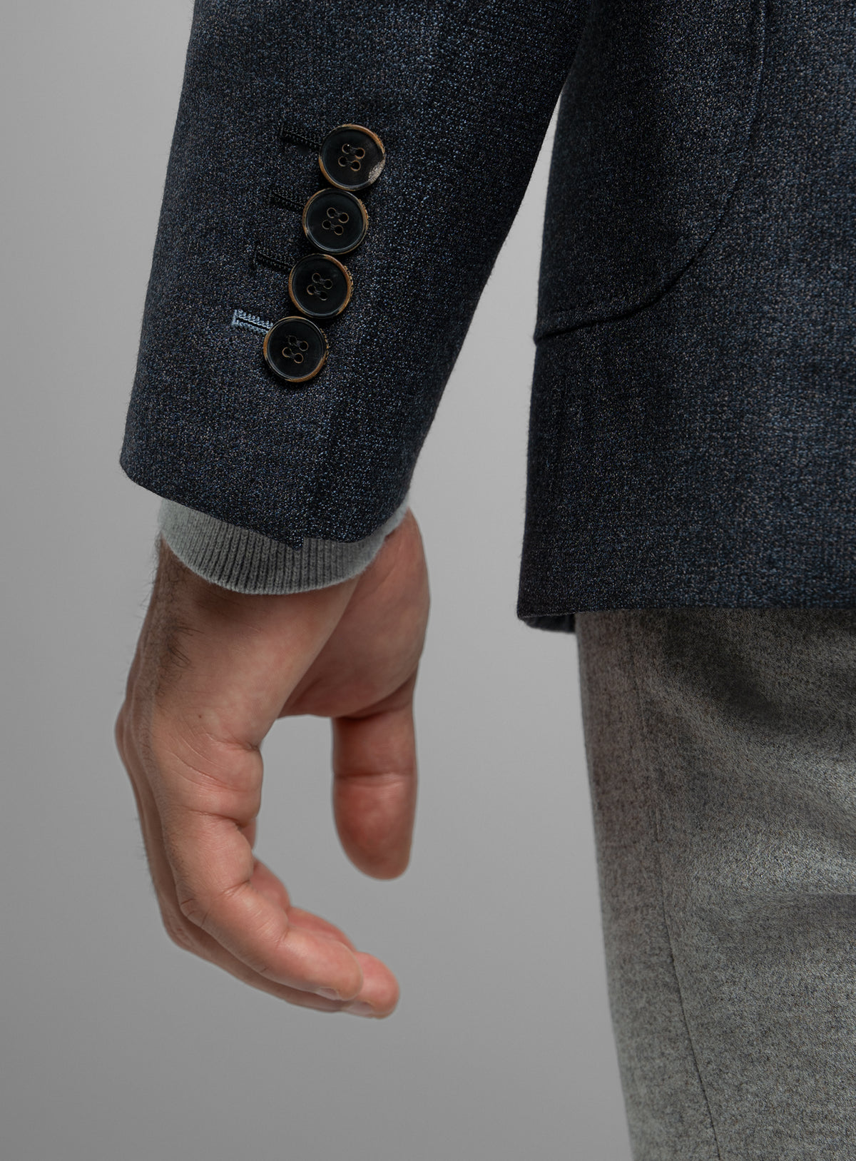 Trieste Micro Charcoal Sport Jacket