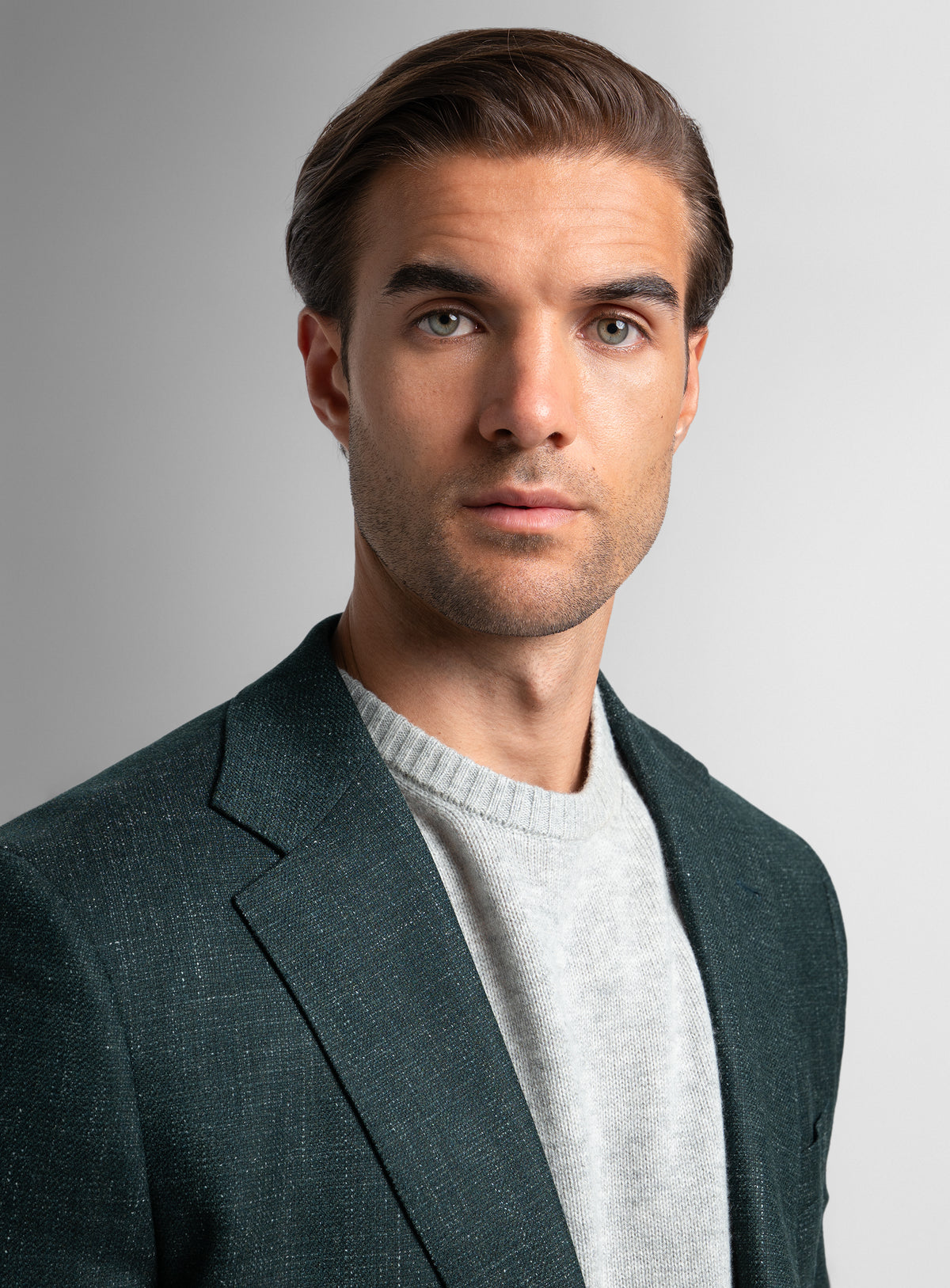 Vito Textured Green Sport Jacket
