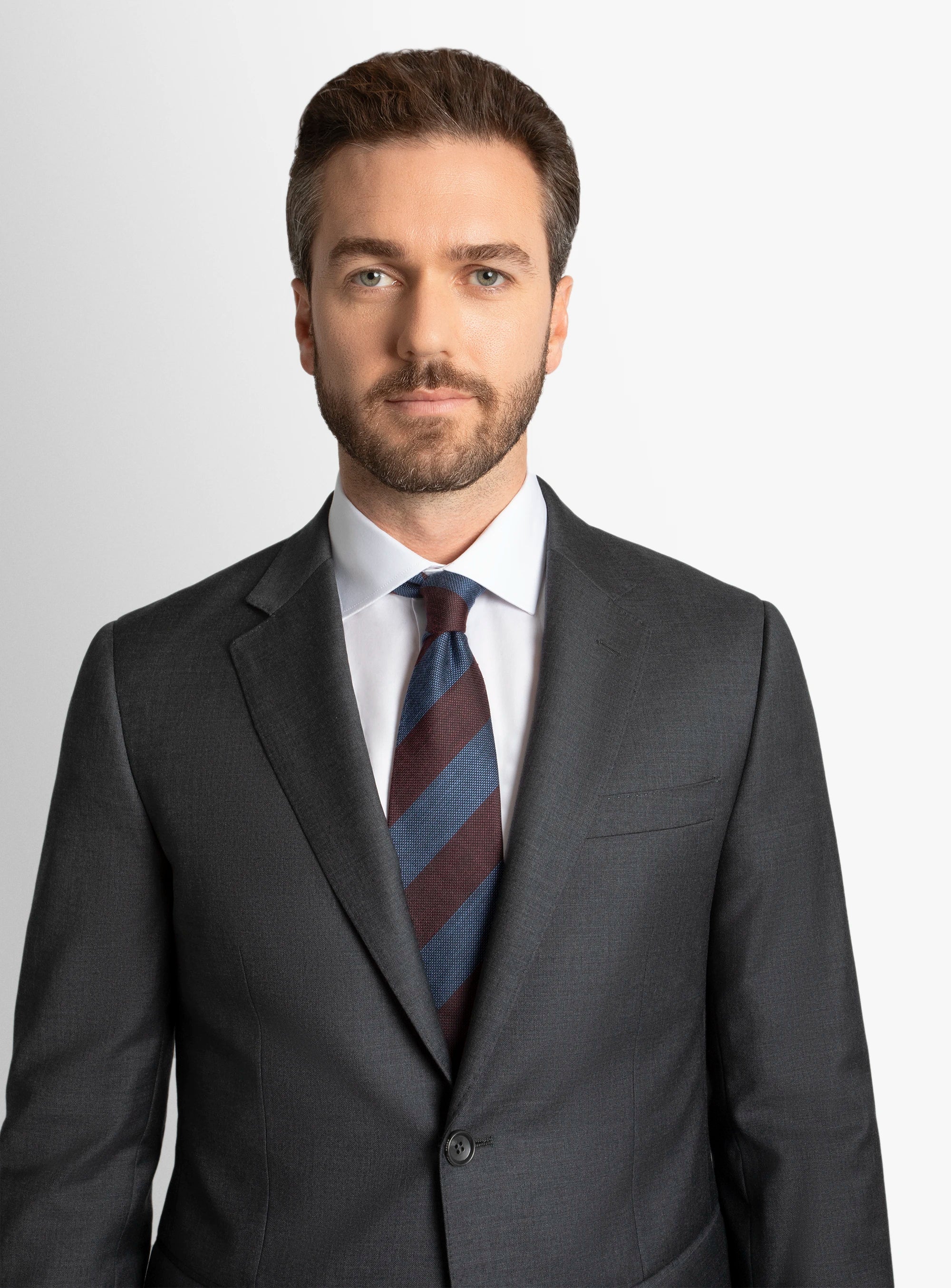 Morgan Grey Twill Weave Jacket