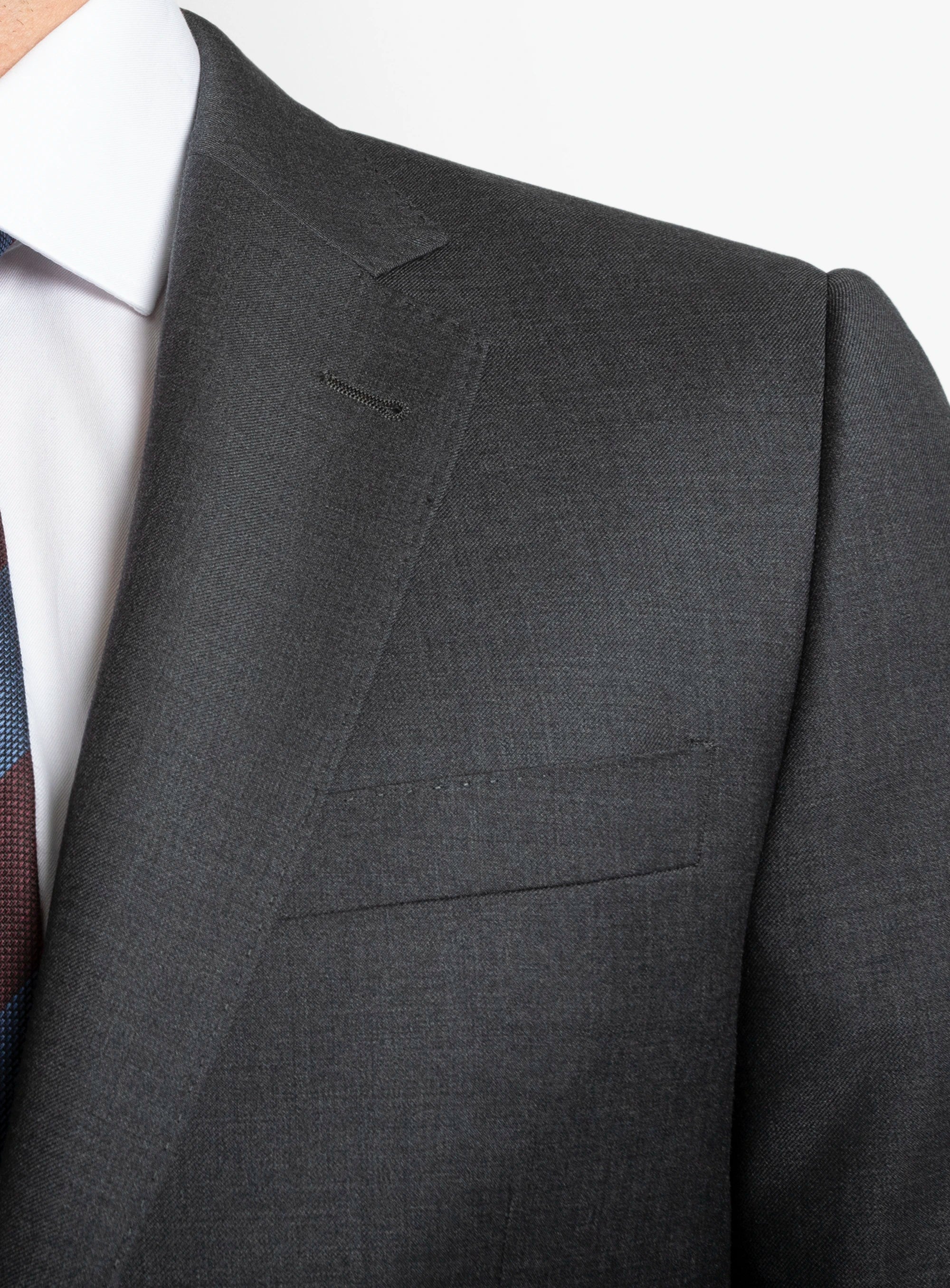 Morgan Grey Twill Weave Jacket