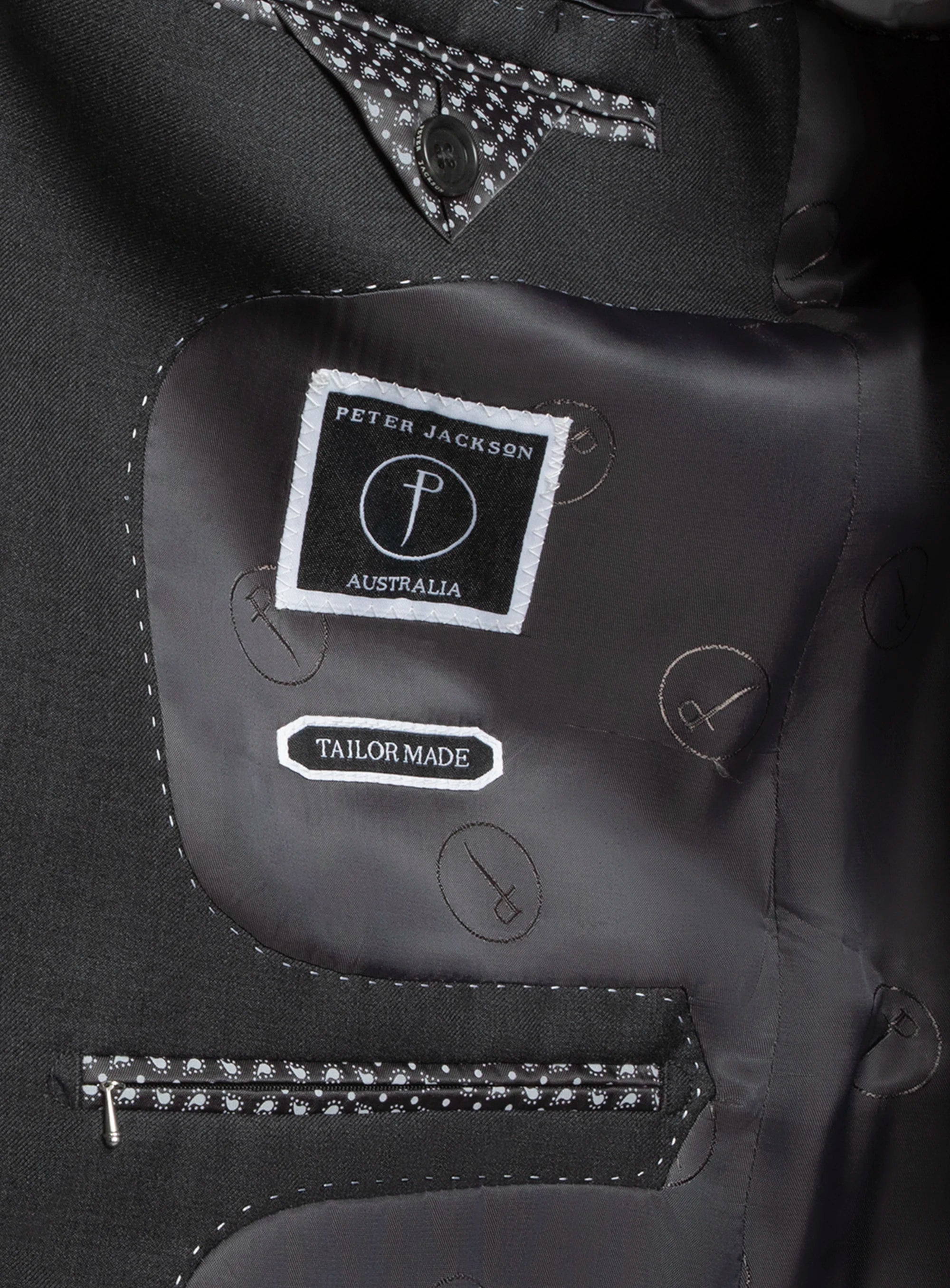 Morgan Grey Twill Weave Jacket