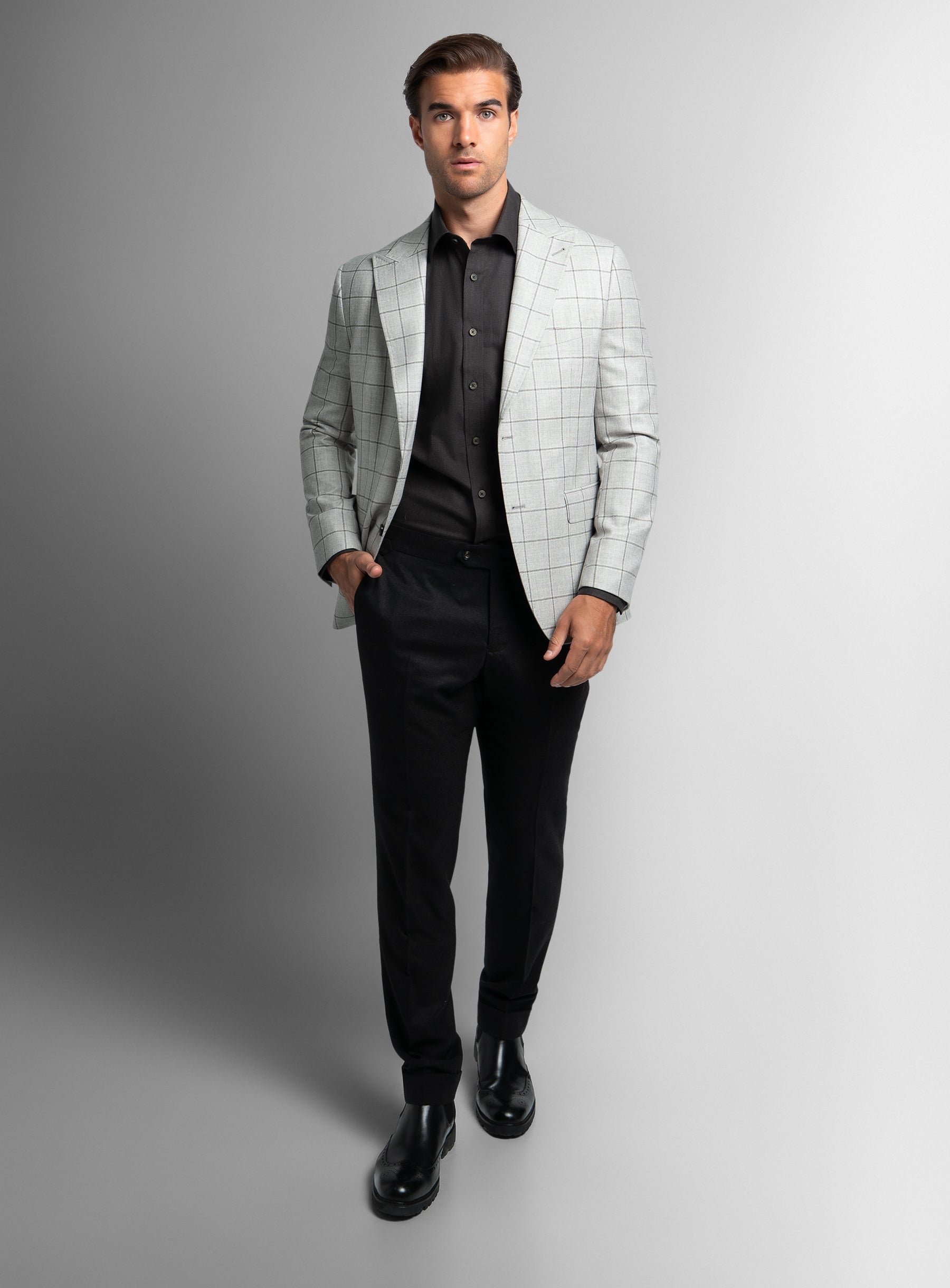 Padua Overcheck Taupe Sport Jacket