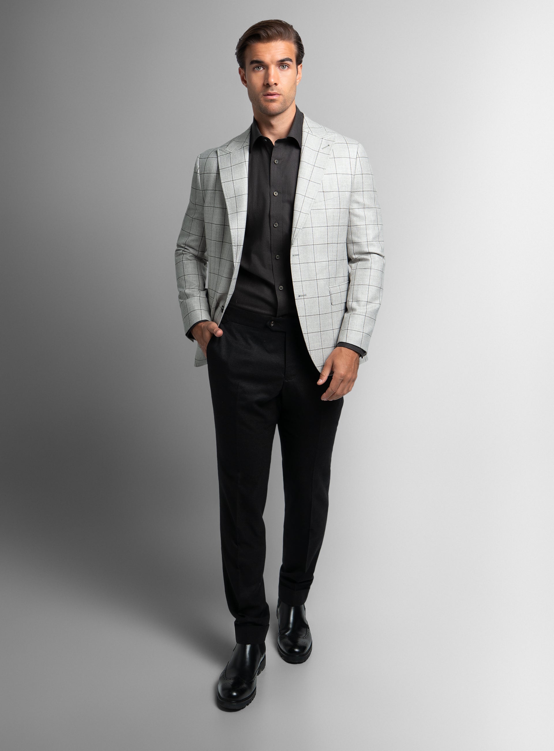 Padua Overcheck Taupe Sport Jacket