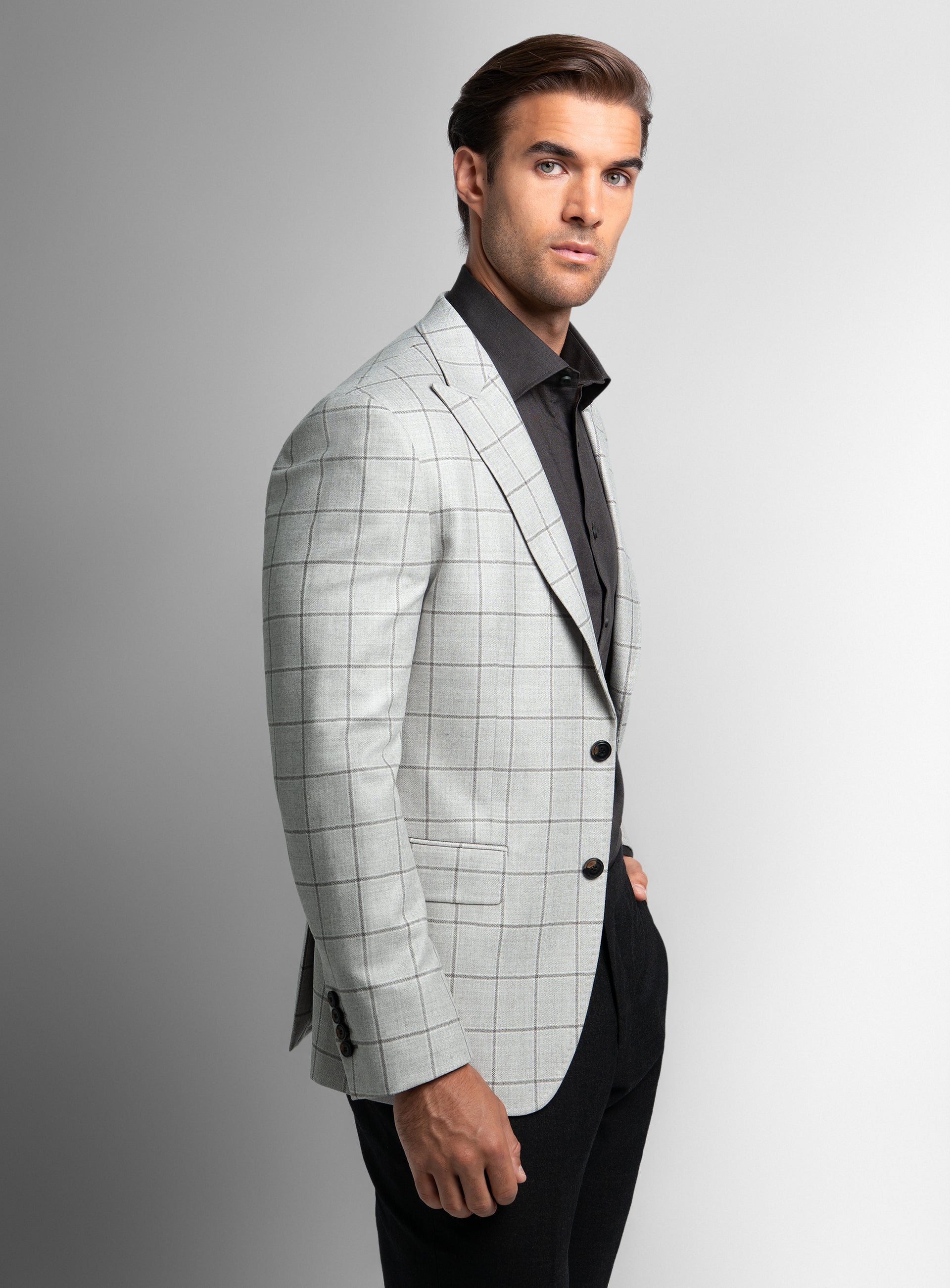 Padua Overcheck Taupe Sport Jacket