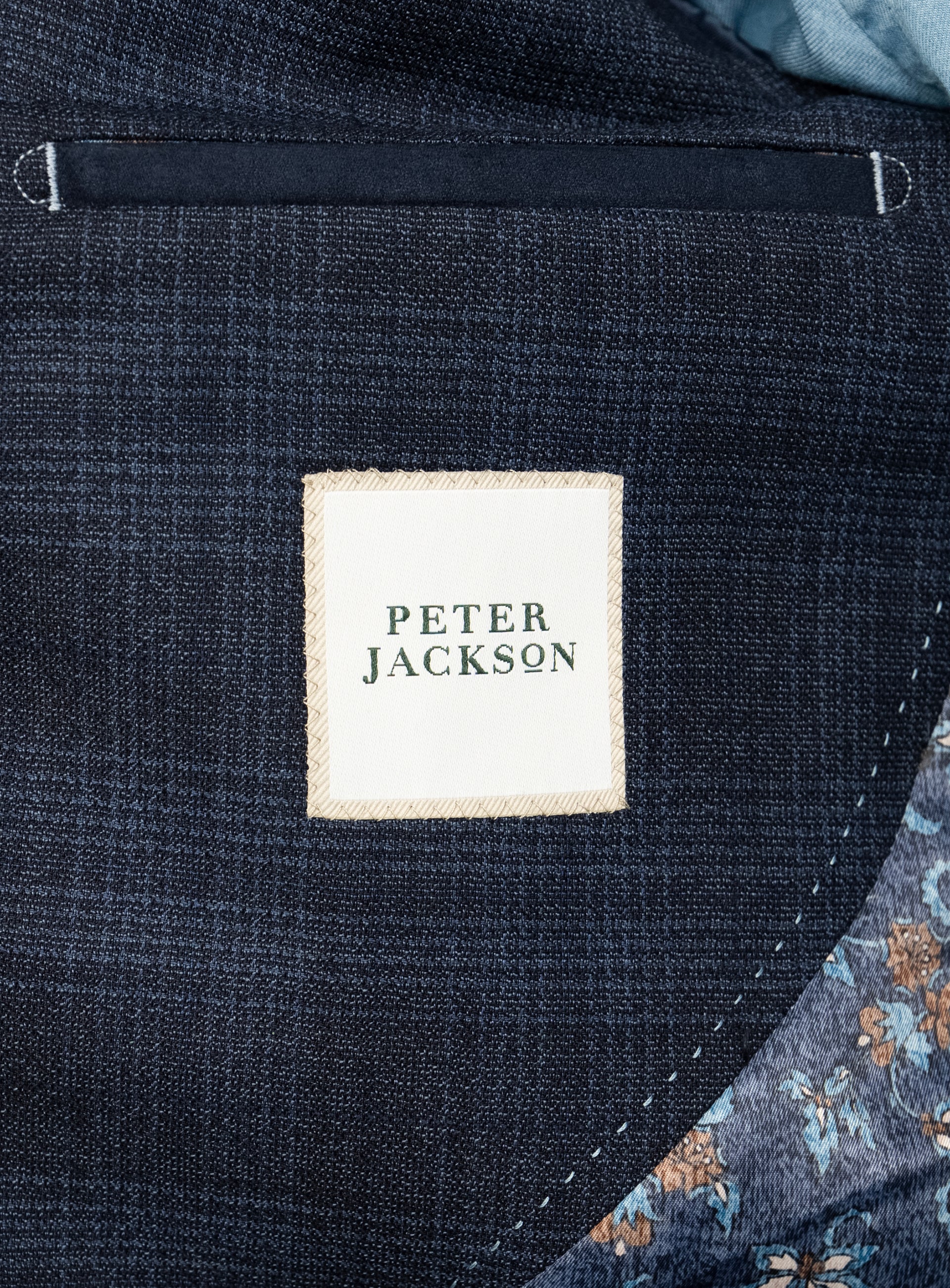 Vitale Navy Plaid Sport Jacket