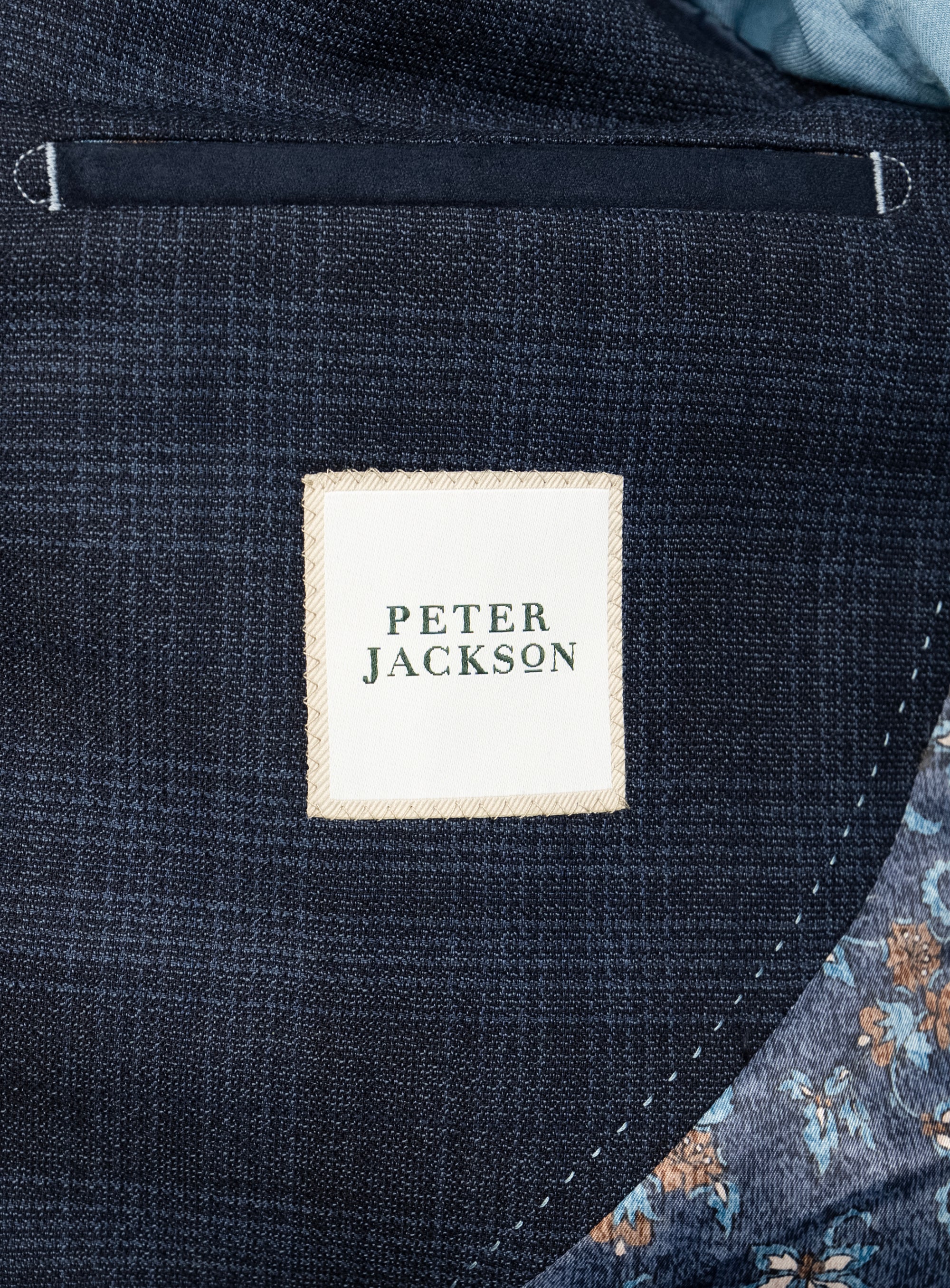Vitale Navy Plaid Sport Jacket