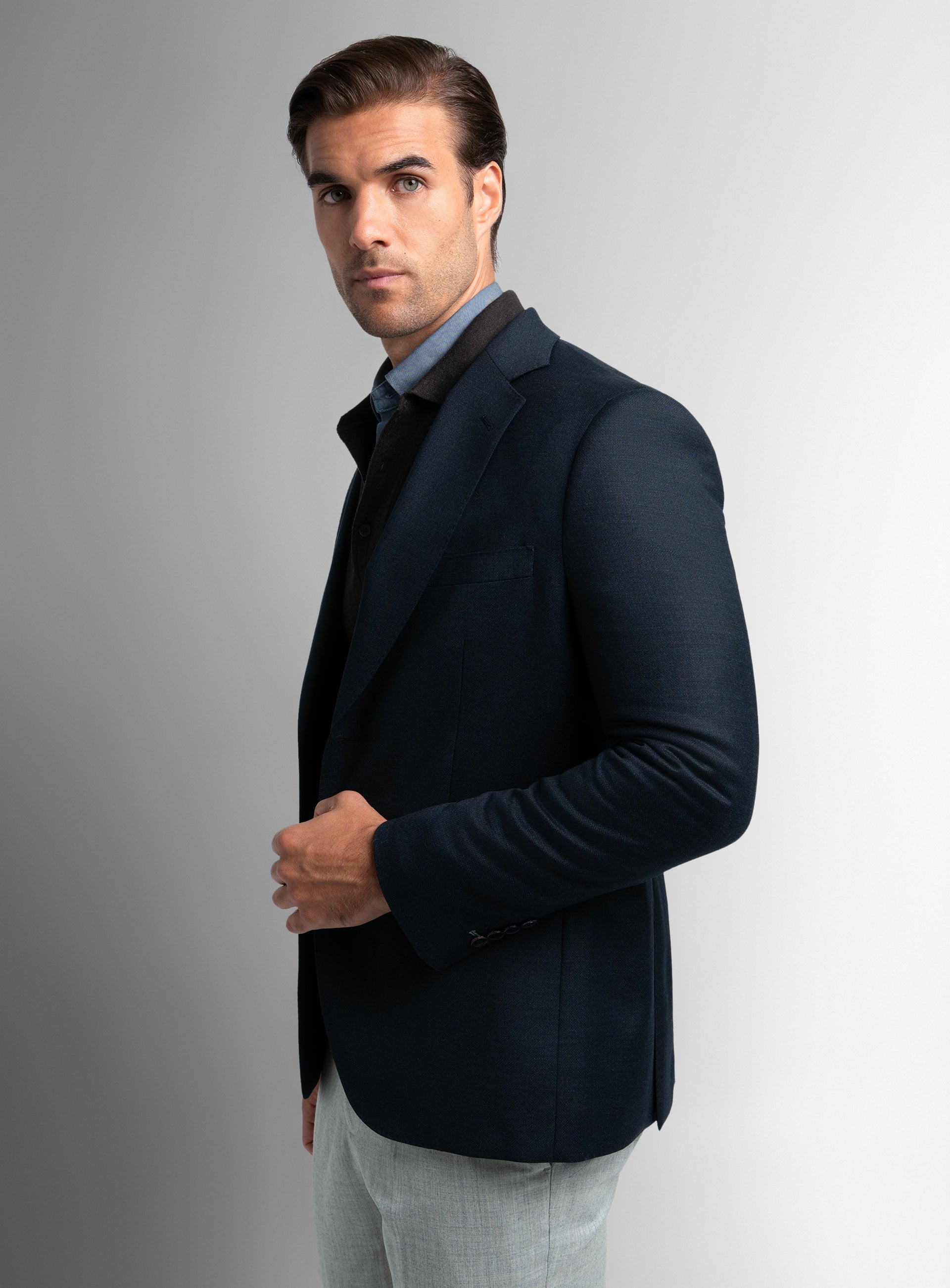 Vito Micro Navy Sport Jacket