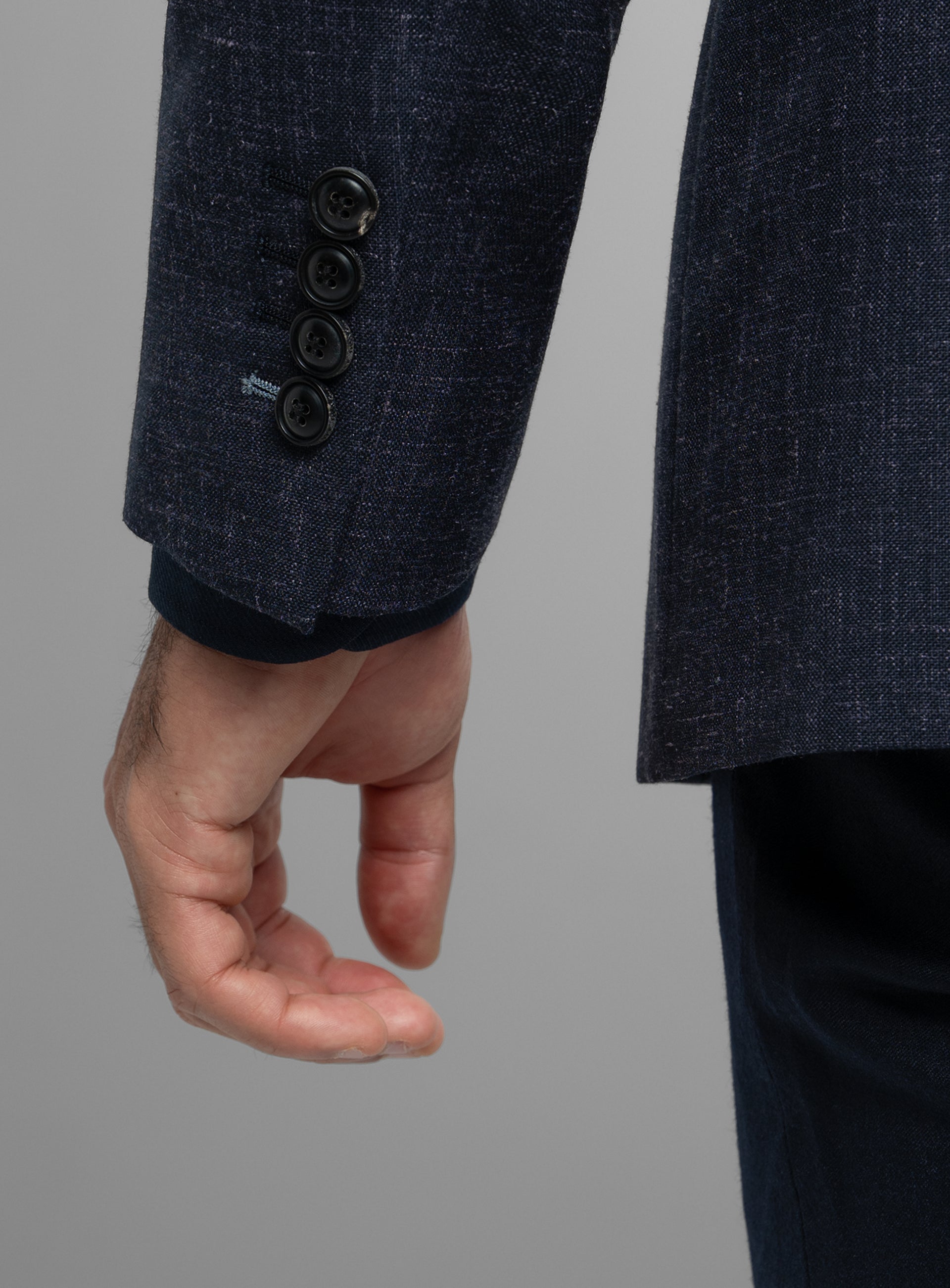 Vito Basketweave Navy Sport Jacket