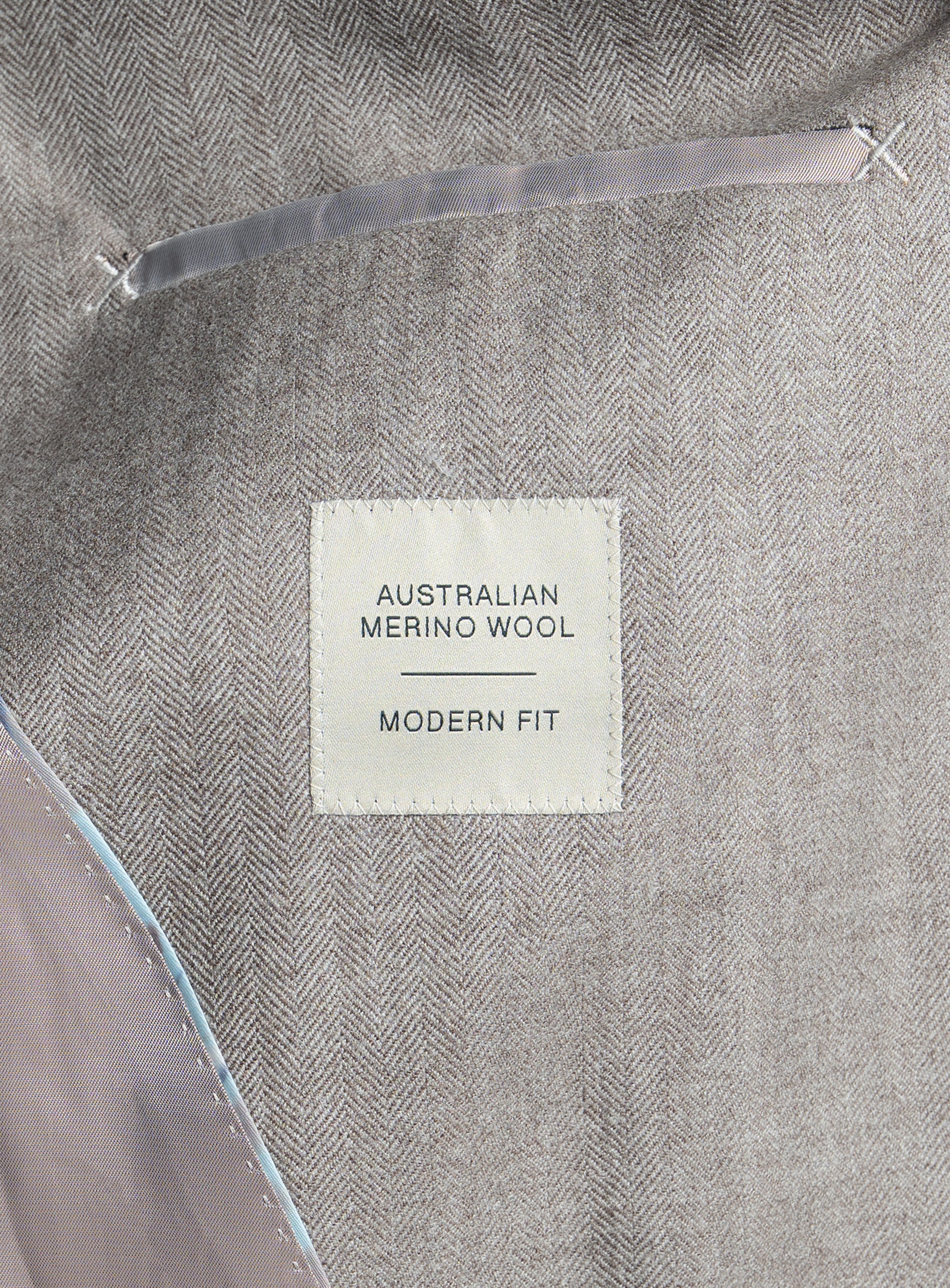 Vito Herringbone Taupe Sport Jacket