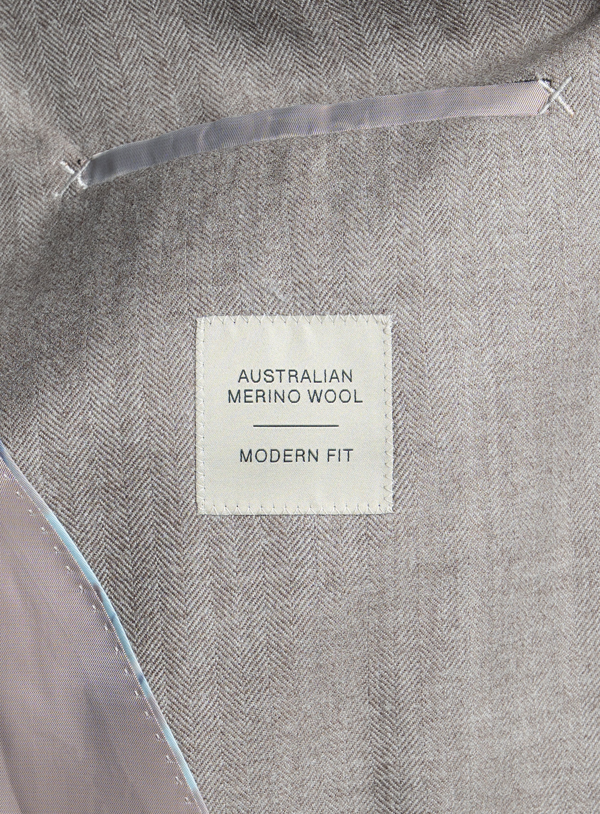 Vito Herringbone Taupe Sport Jacket