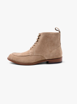 Lorenzo Sand Beige Suede Hiking Boot