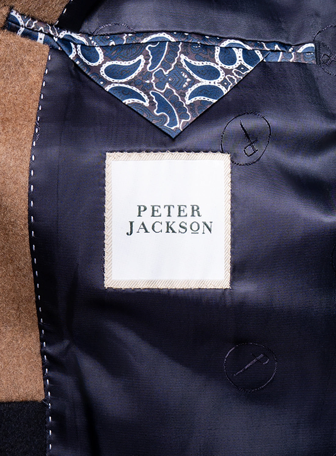 Signature Wool Pile Camel Brown Coat