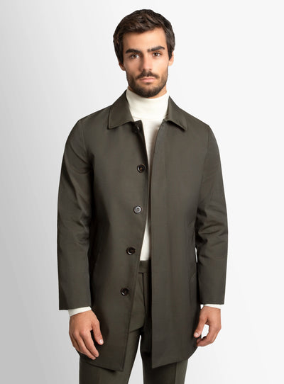 Paracqua Olive Raincoat