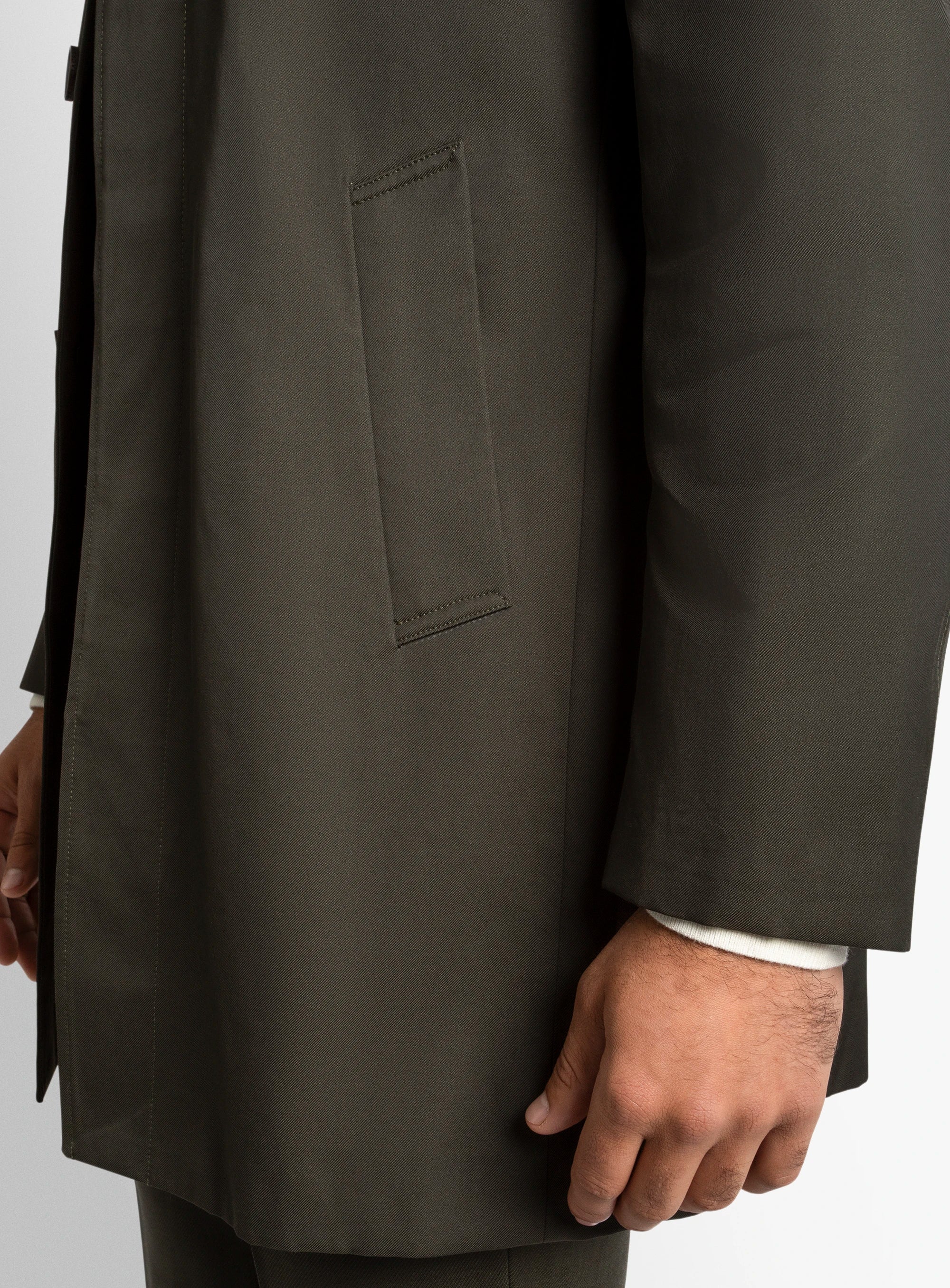 Paracqua Olive Raincoat