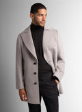 Gallio Wool Pile Oat Beige Coat