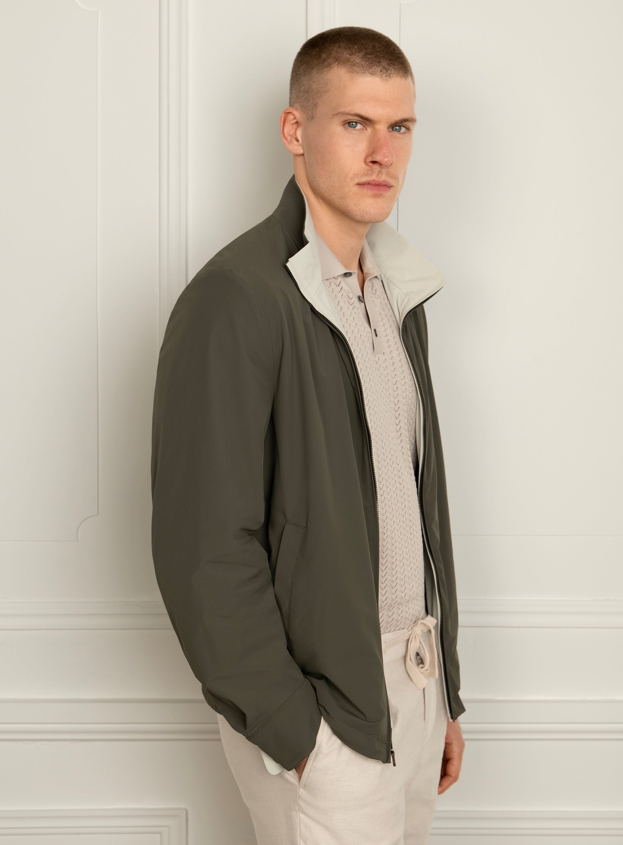 Lombardi Reversible Green Jacket