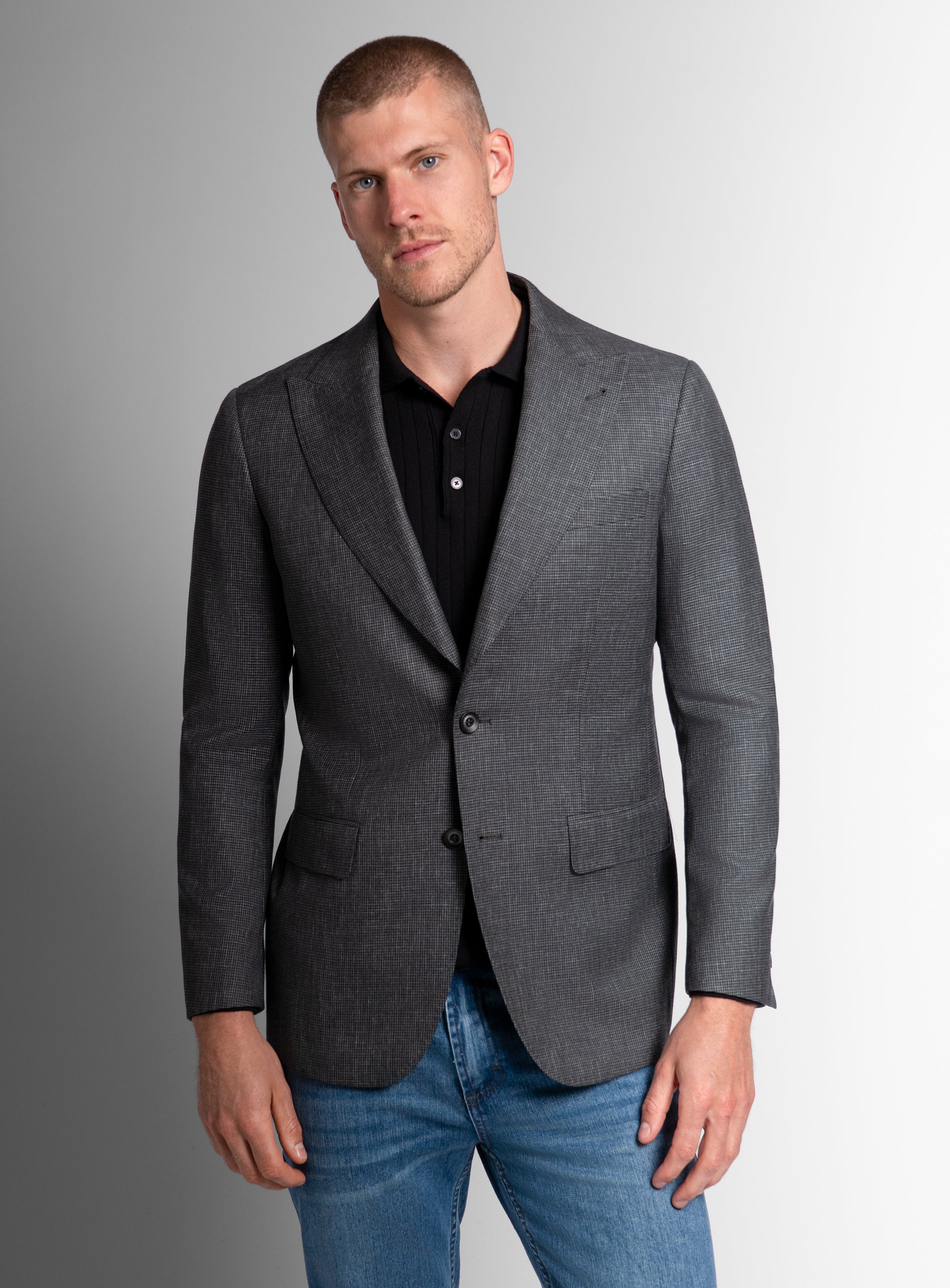 Portici Puppytooth Green Jacket