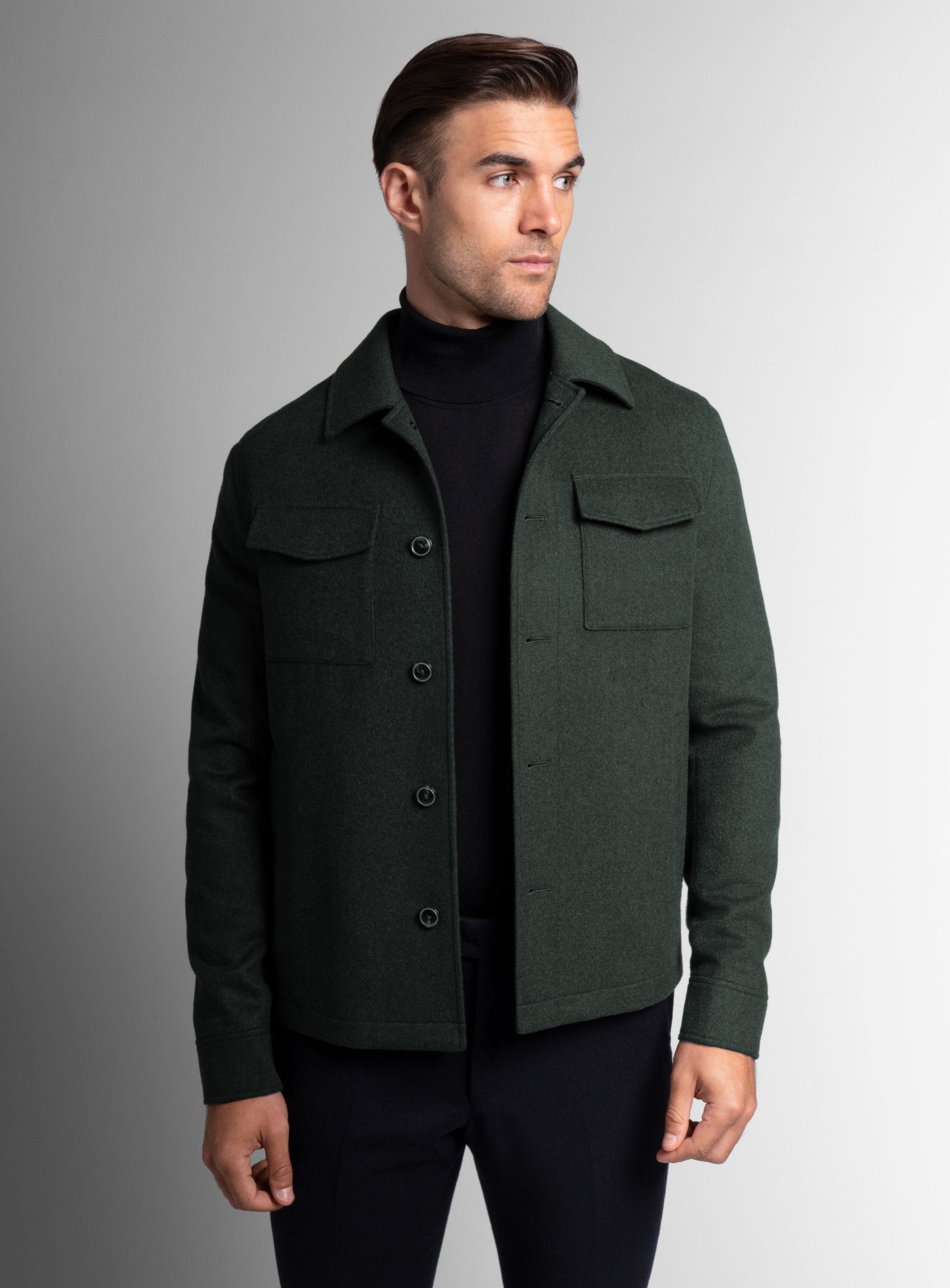 Orlando Forest Green Jacket | Peter Jackson