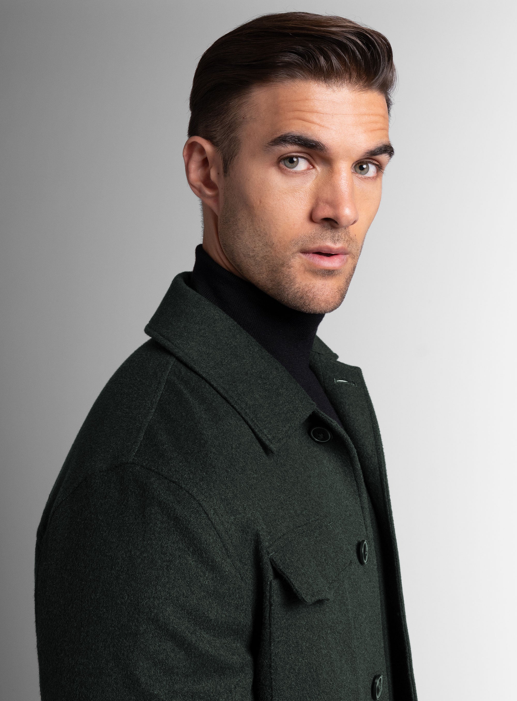 Orlando Forest Green Jacket | Peter Jackson