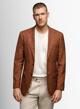 Vito Melange Burnt Orange Sport Jacket