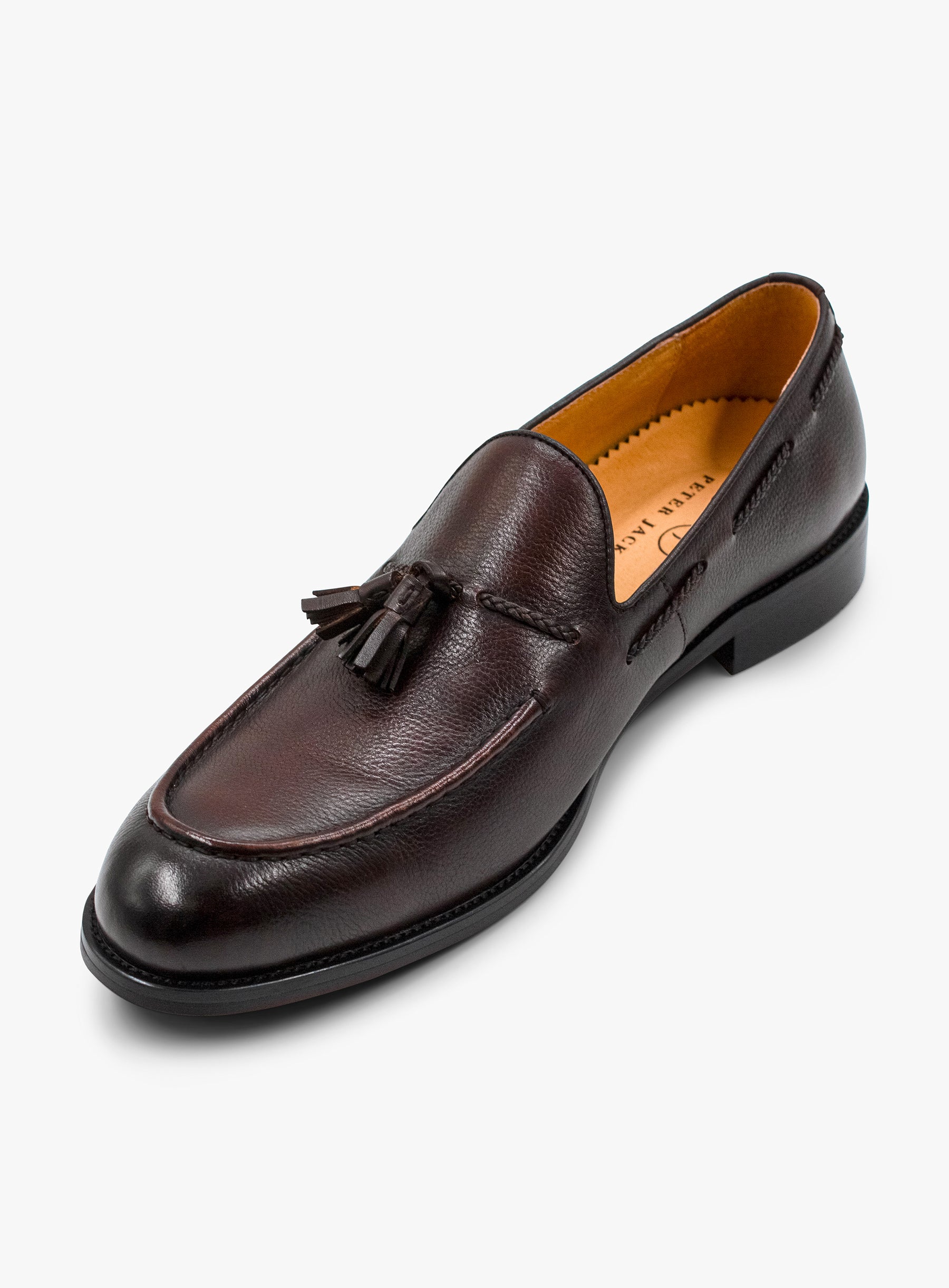 Top of the Verdi Tassel Brown Loafer
