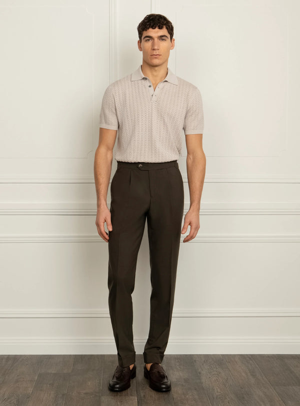 Siena Cav Twill Olive Green Trousers