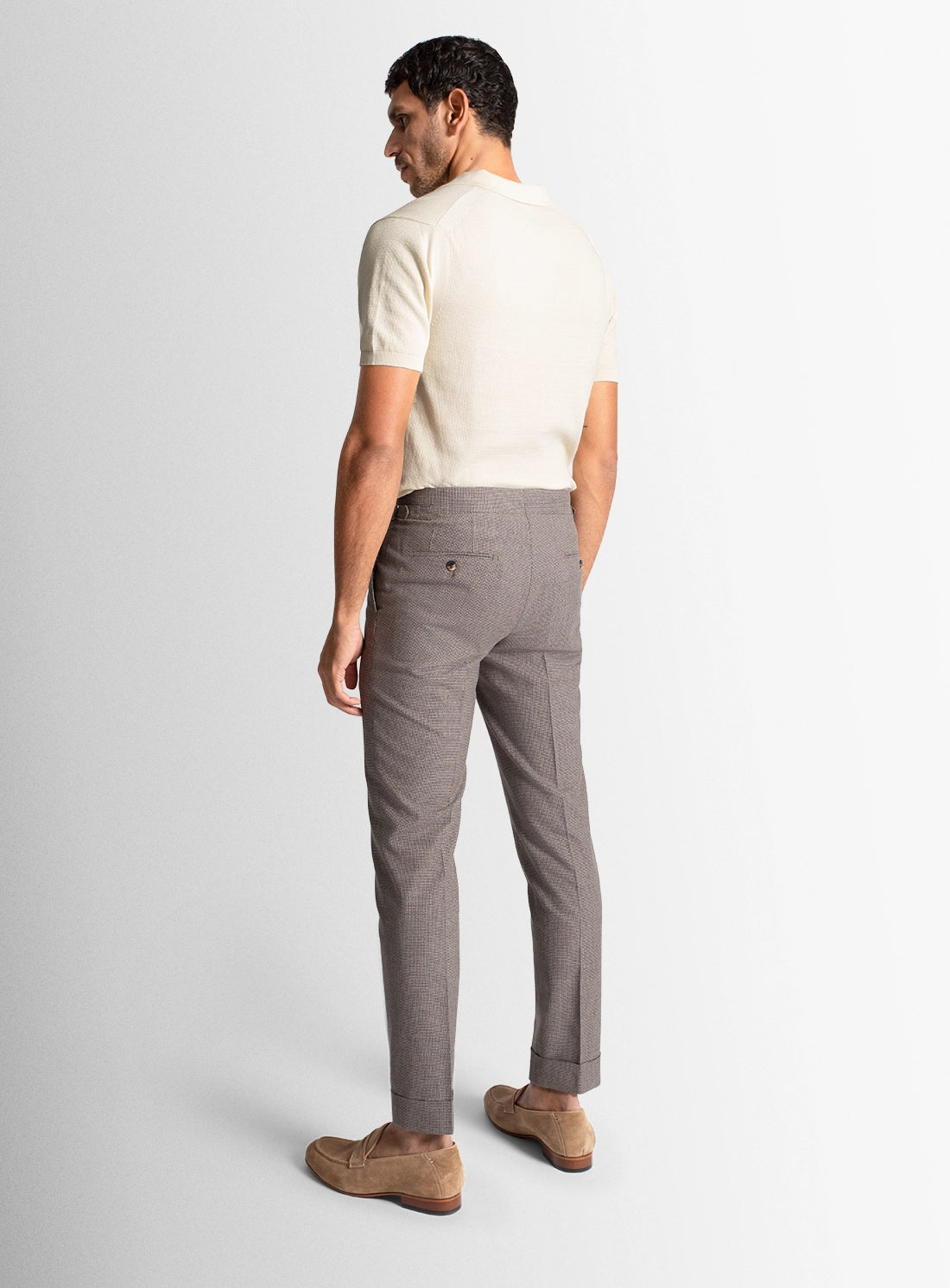 Mens pants grey wool