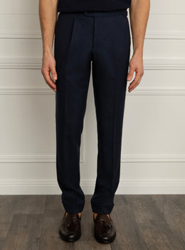 Siena Cav Twill Navy Trousers