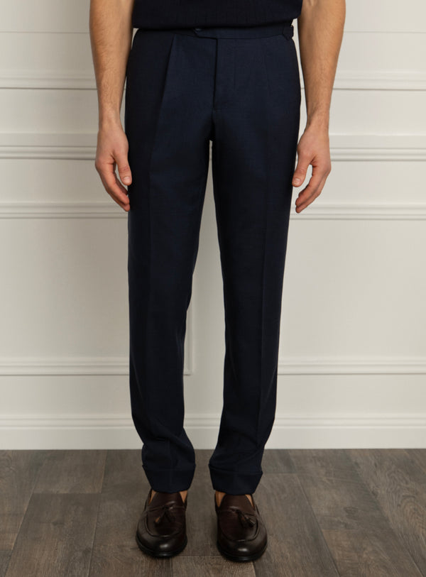 Siena Cav Twill Navy Trousers
