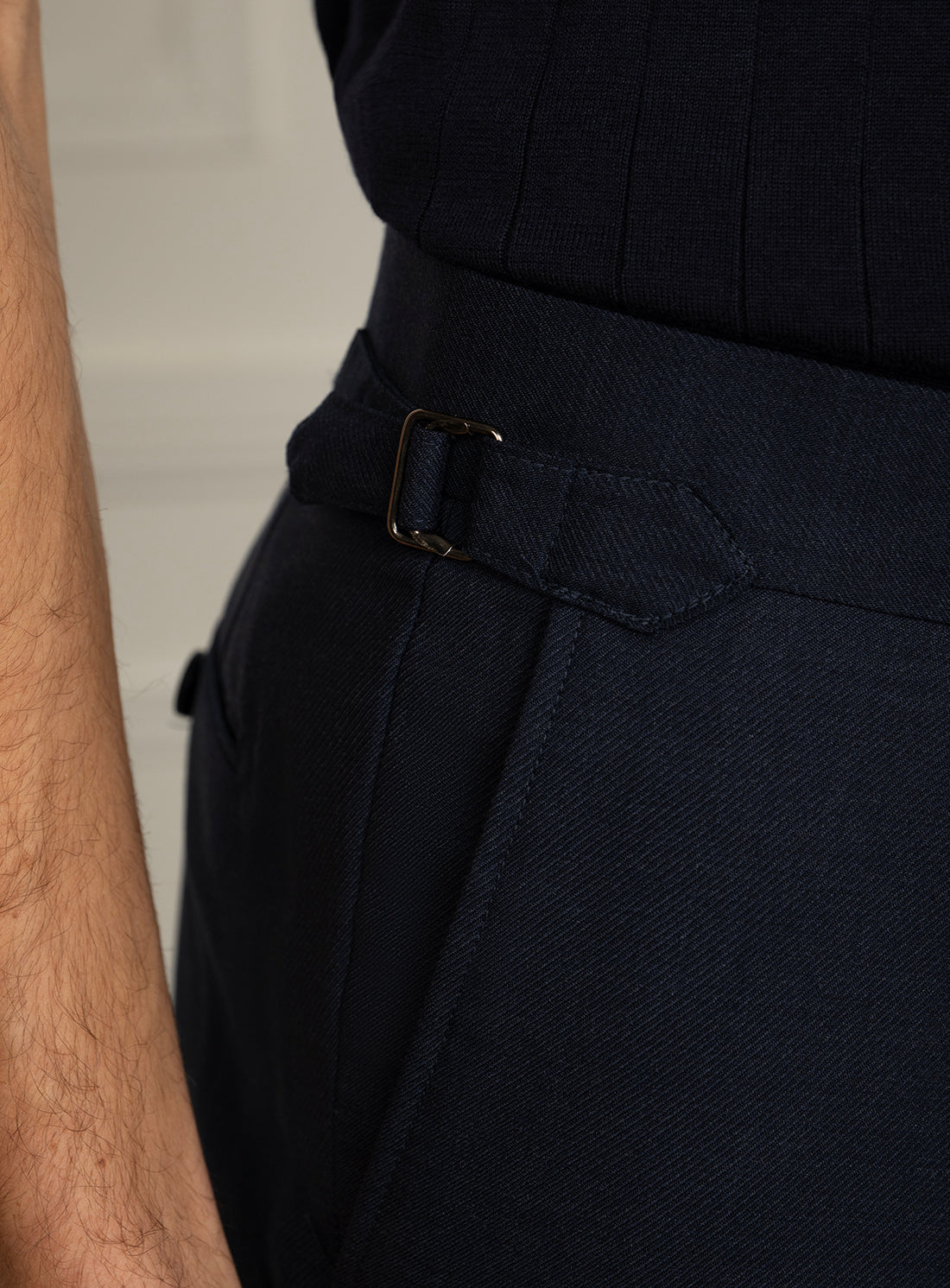 Siena Cav Twill Navy Trousers