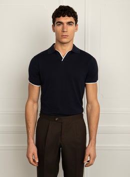 Acosta Navy Polo Shirt