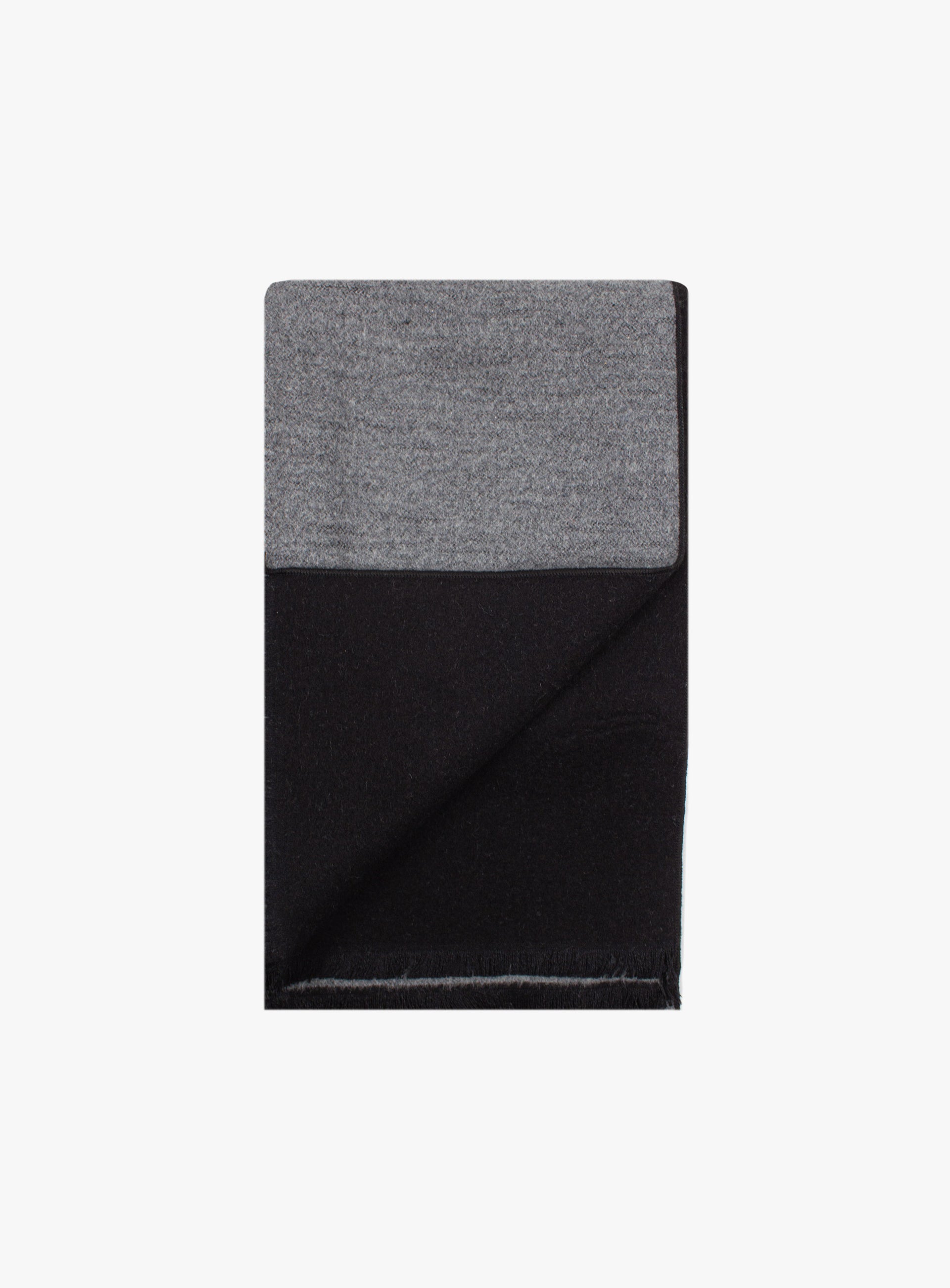Black & Grey Silk Scarf