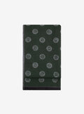 Green and Grey Dot Silk Scarf