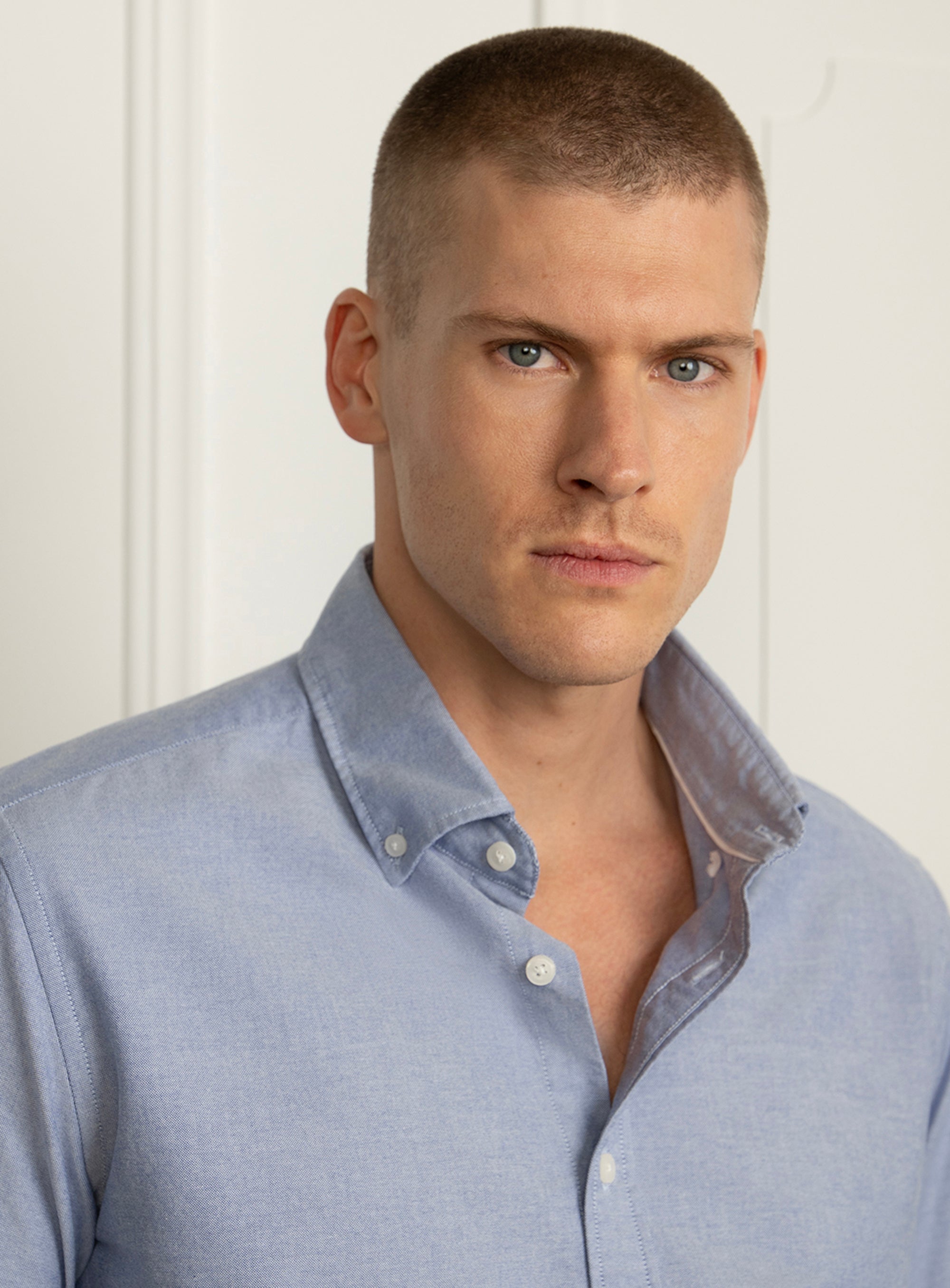 Merano Signature Blue Oxford Shirt