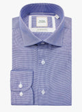 Milan Basketweave Blue Shirt