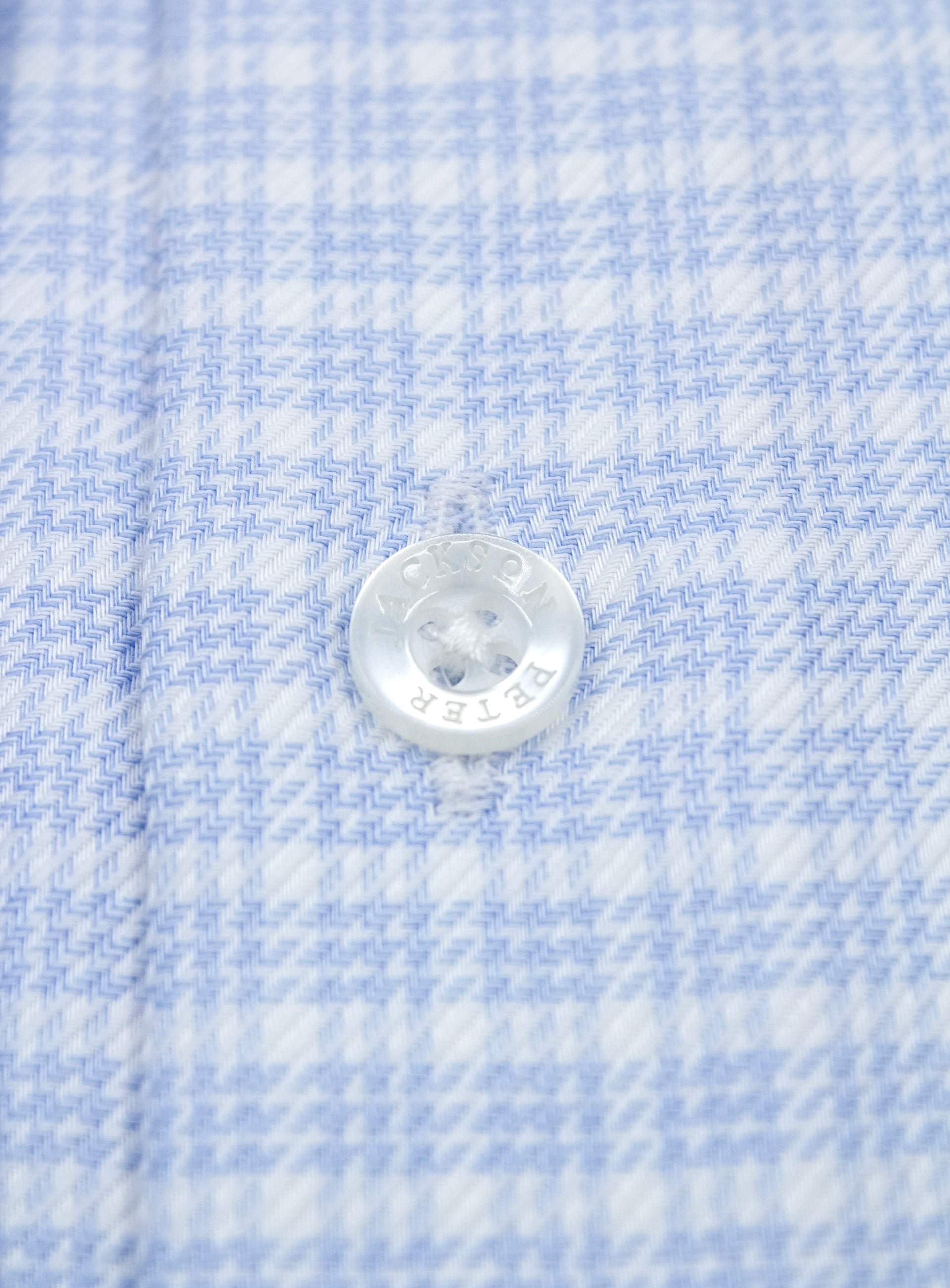 Milan Plaid Sky Blue Shirt