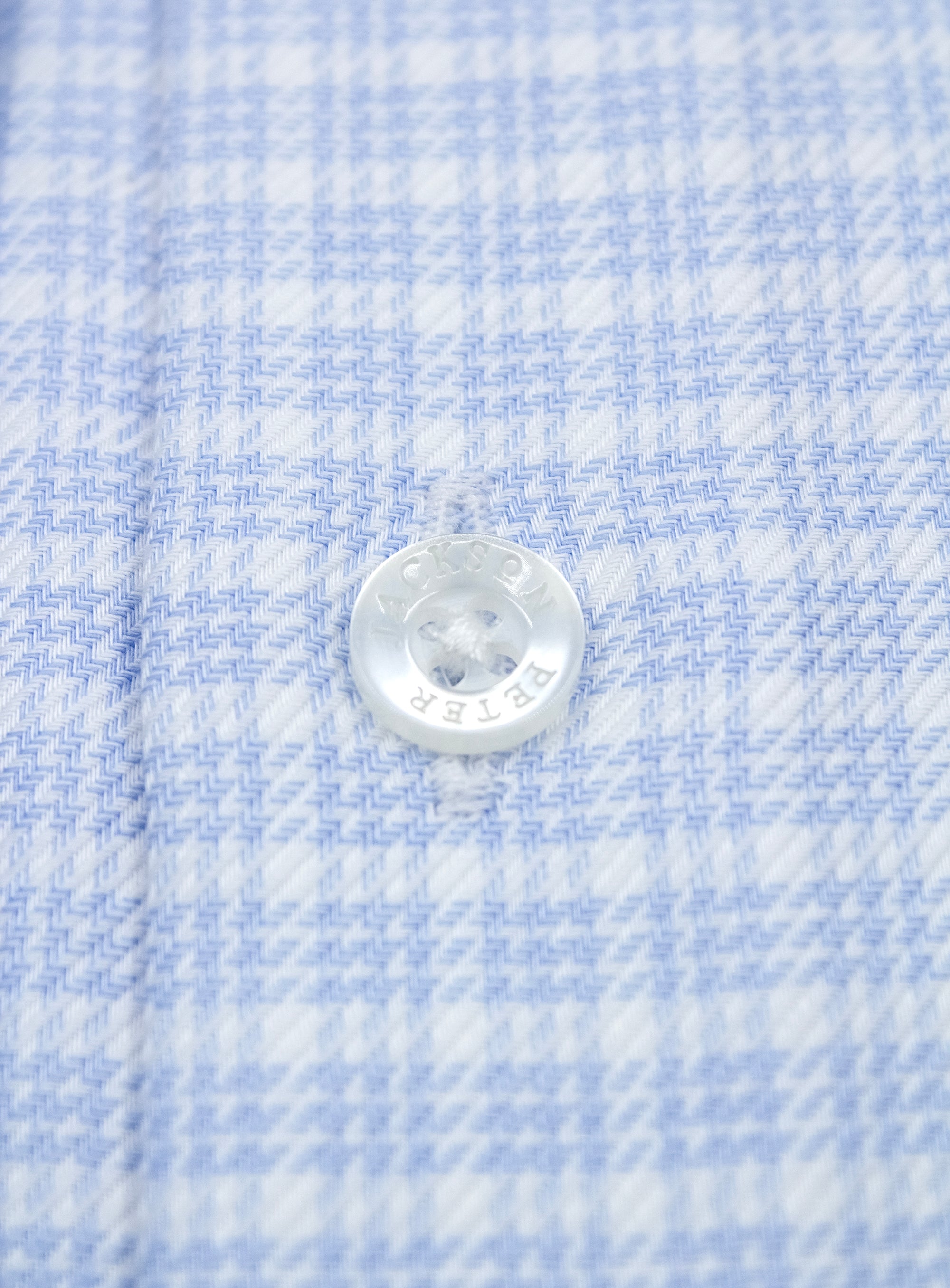 Milan Plaid Sky Blue Shirt