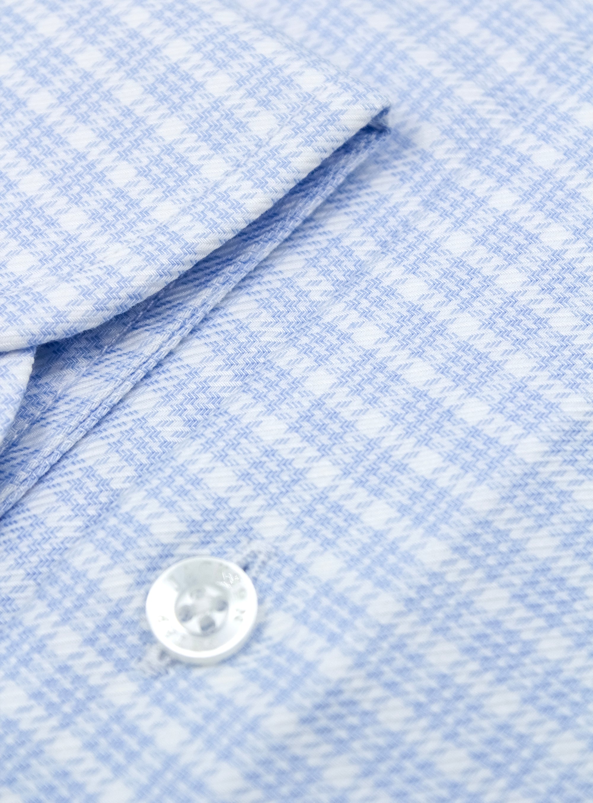 Milan Plaid Sky Blue Shirt