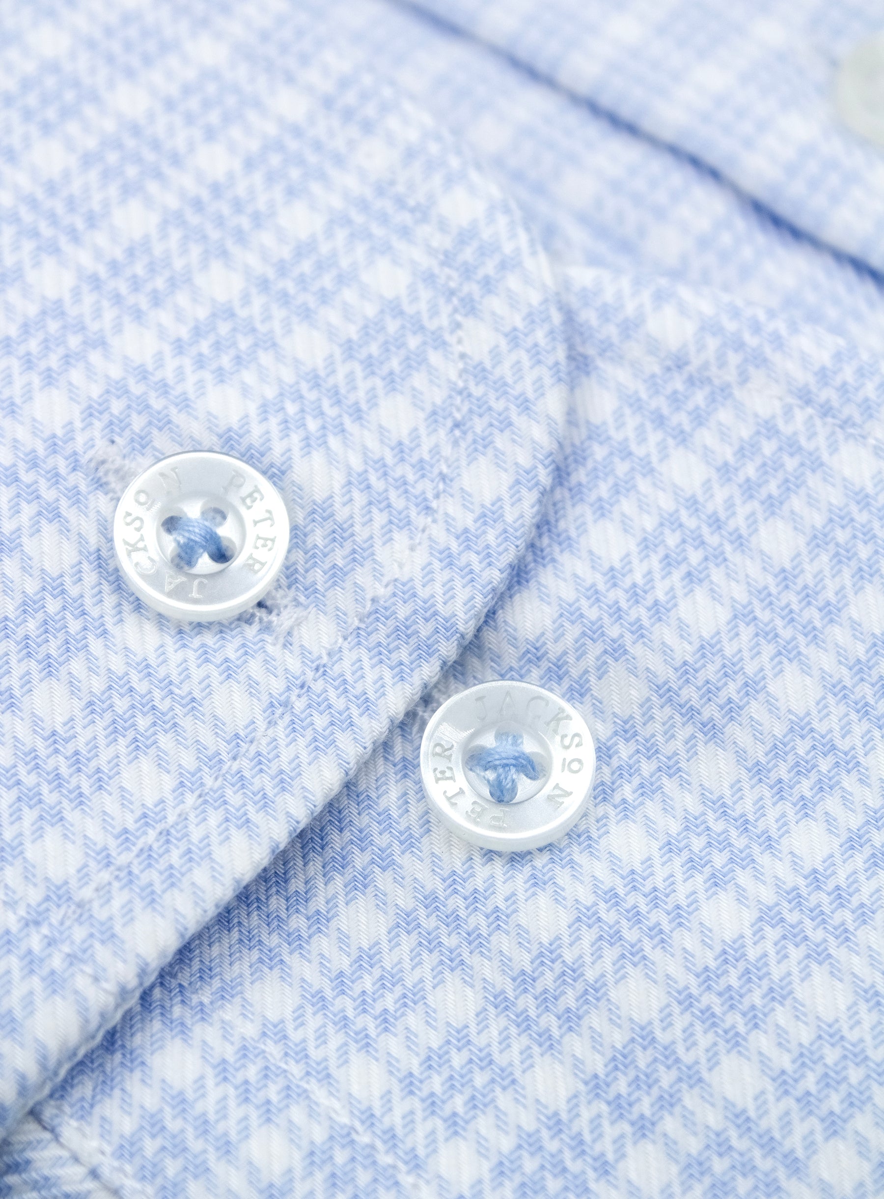 Milan Plaid Sky Blue Shirt