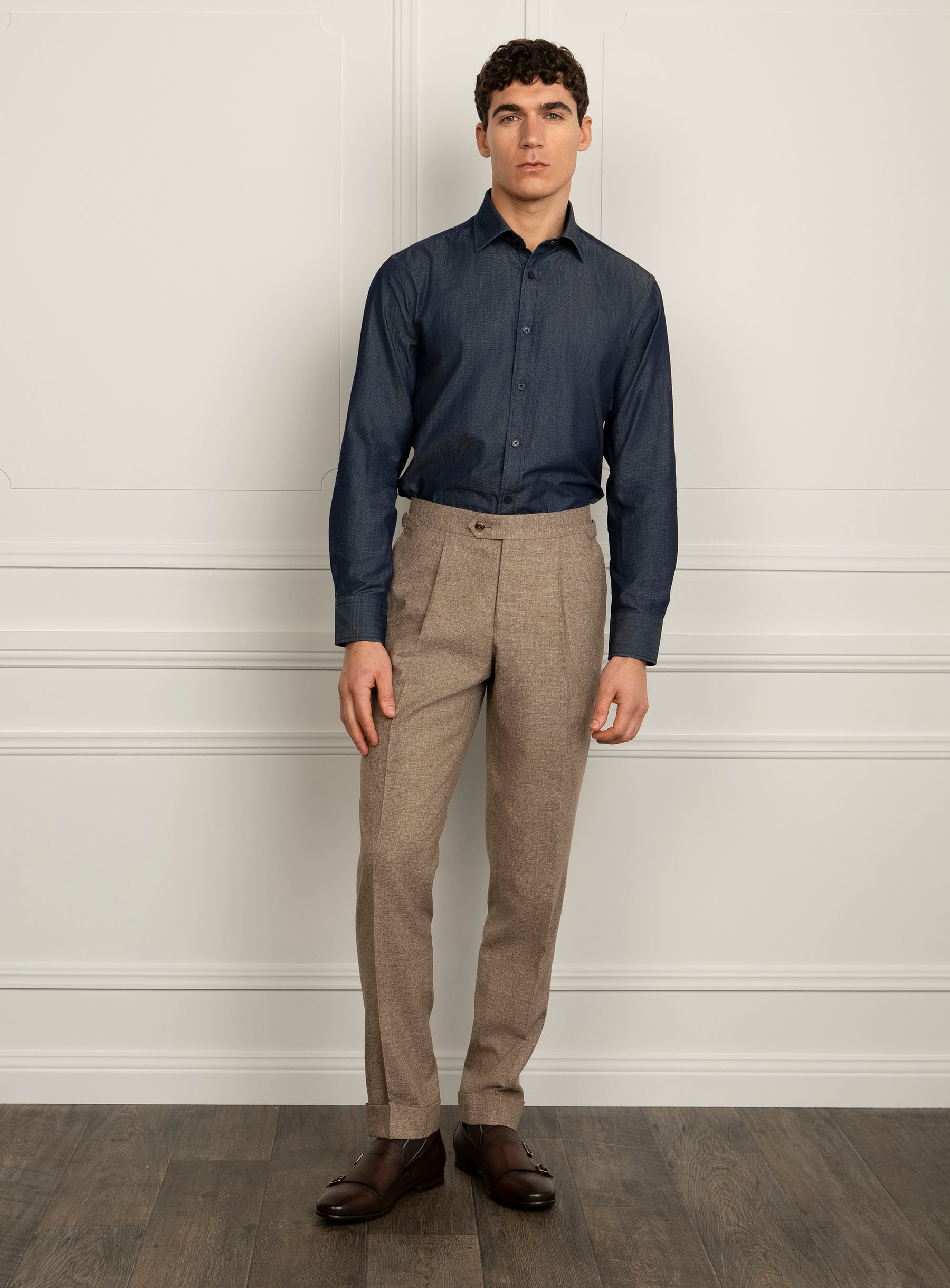 Bolzano Indigo Blue Denim Shirt