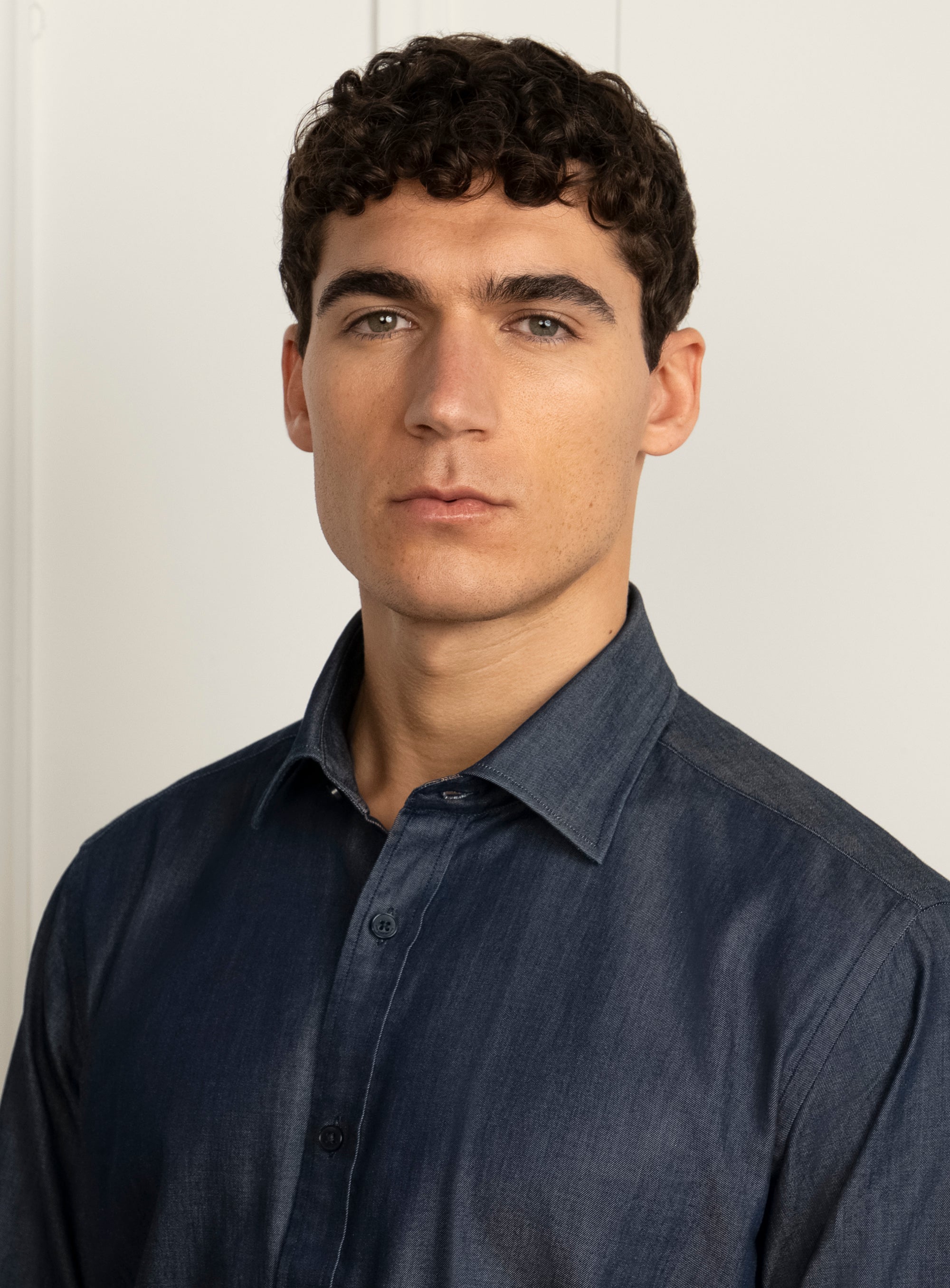 Bolzano Indigo Blue Denim Shirt