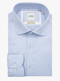 Milan Puppytooth Jacquard Sky Blue Shirt
